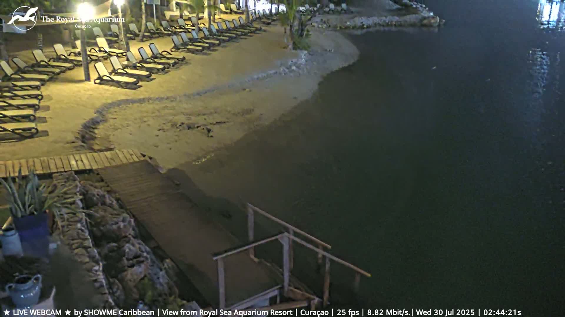 Willemstad, The Royal Sea Aquarium Resort Beach Live Cam - Willemstad, Curacao, Netherland 