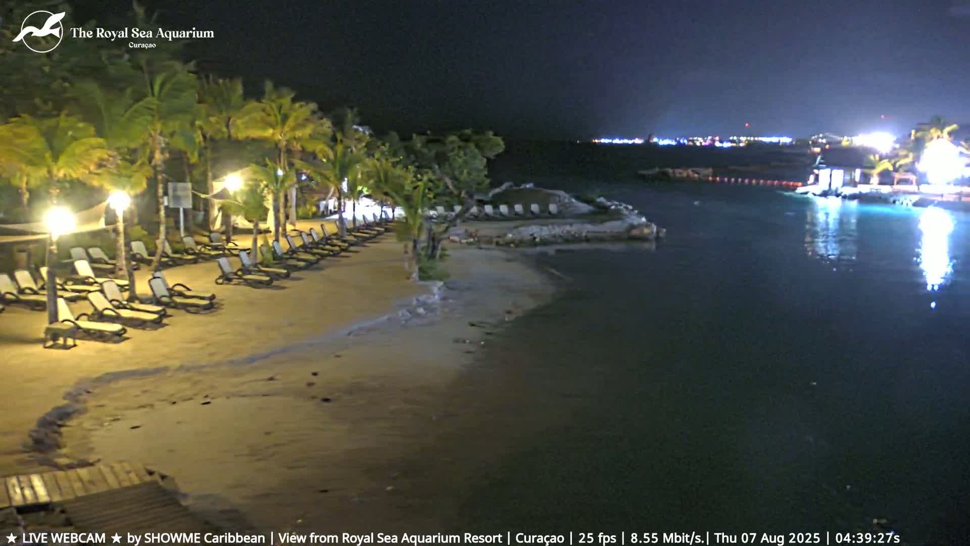 Willemstad, The Royal Sea Aquarium Resort Beach Live Cam - Willemstad, Curacao, Netherland 