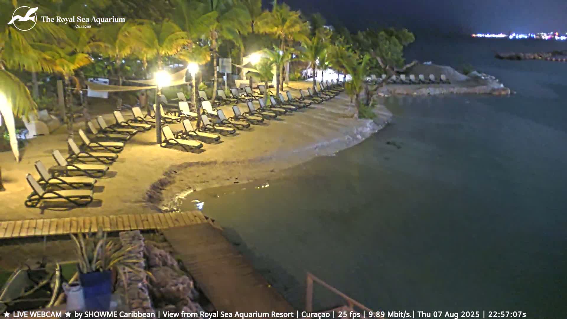 Willemstad, The Royal Sea Aquarium Resort Beach Live Cam - Willemstad, Curacao, Netherland 