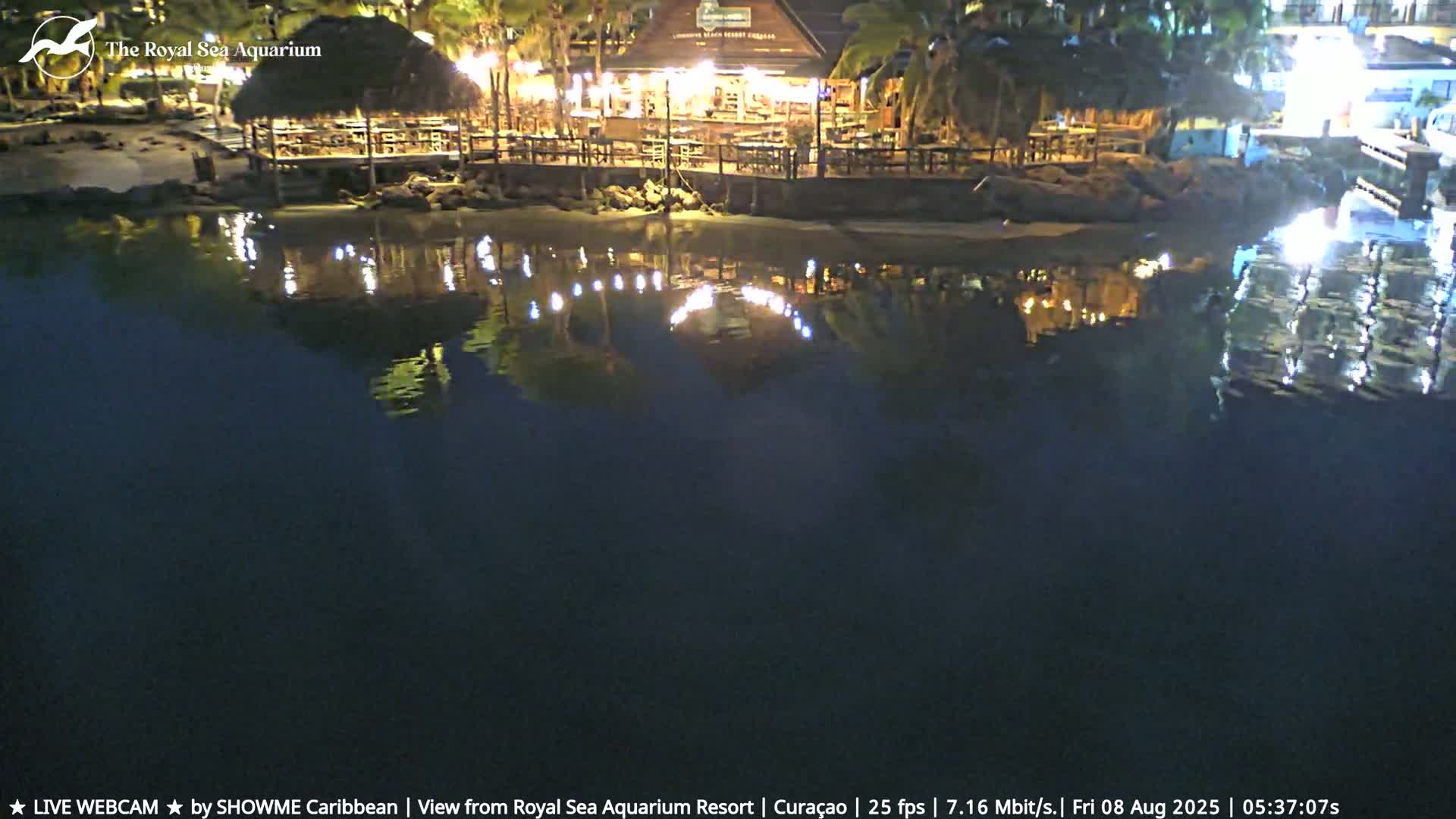 Willemstad, The Royal Sea Aquarium Resort Beach Live Cam - Willemstad, Curacao, Netherland 