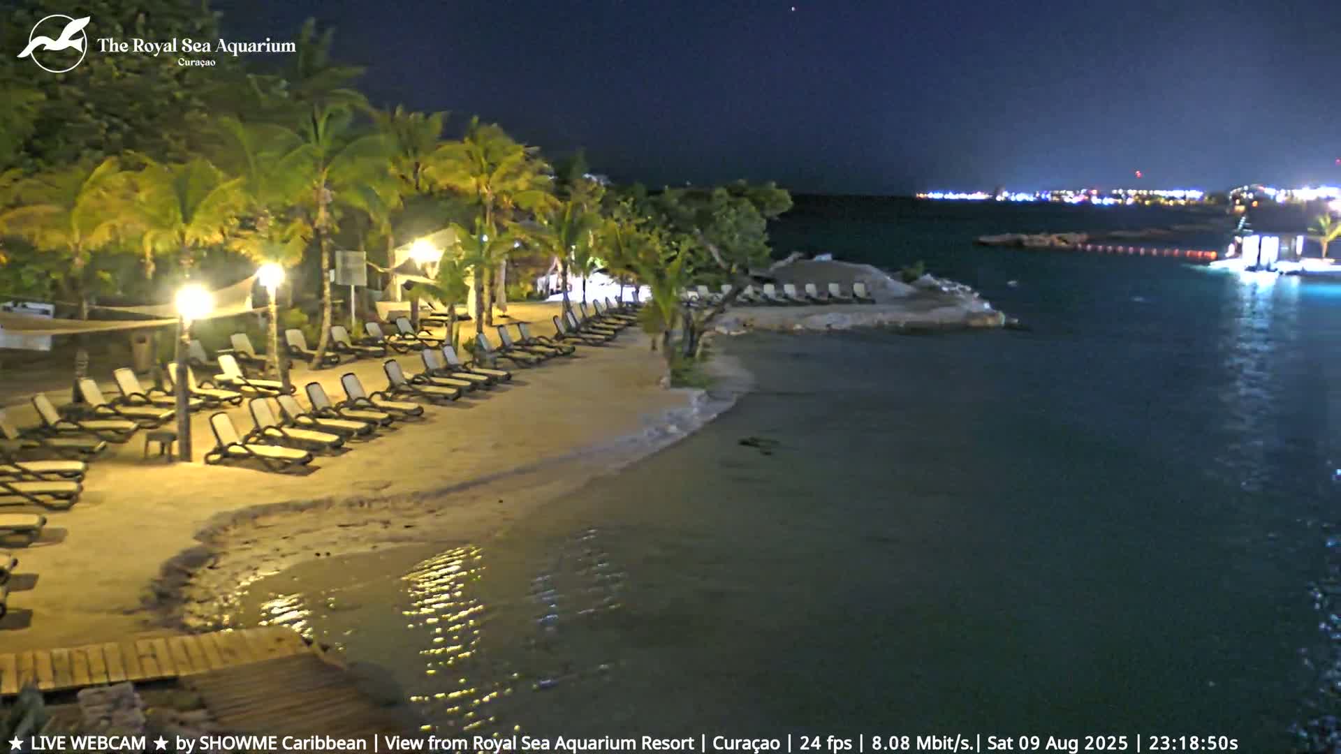 Willemstad, The Royal Sea Aquarium Resort Beach Live Cam - Willemstad, Curacao, Netherland 