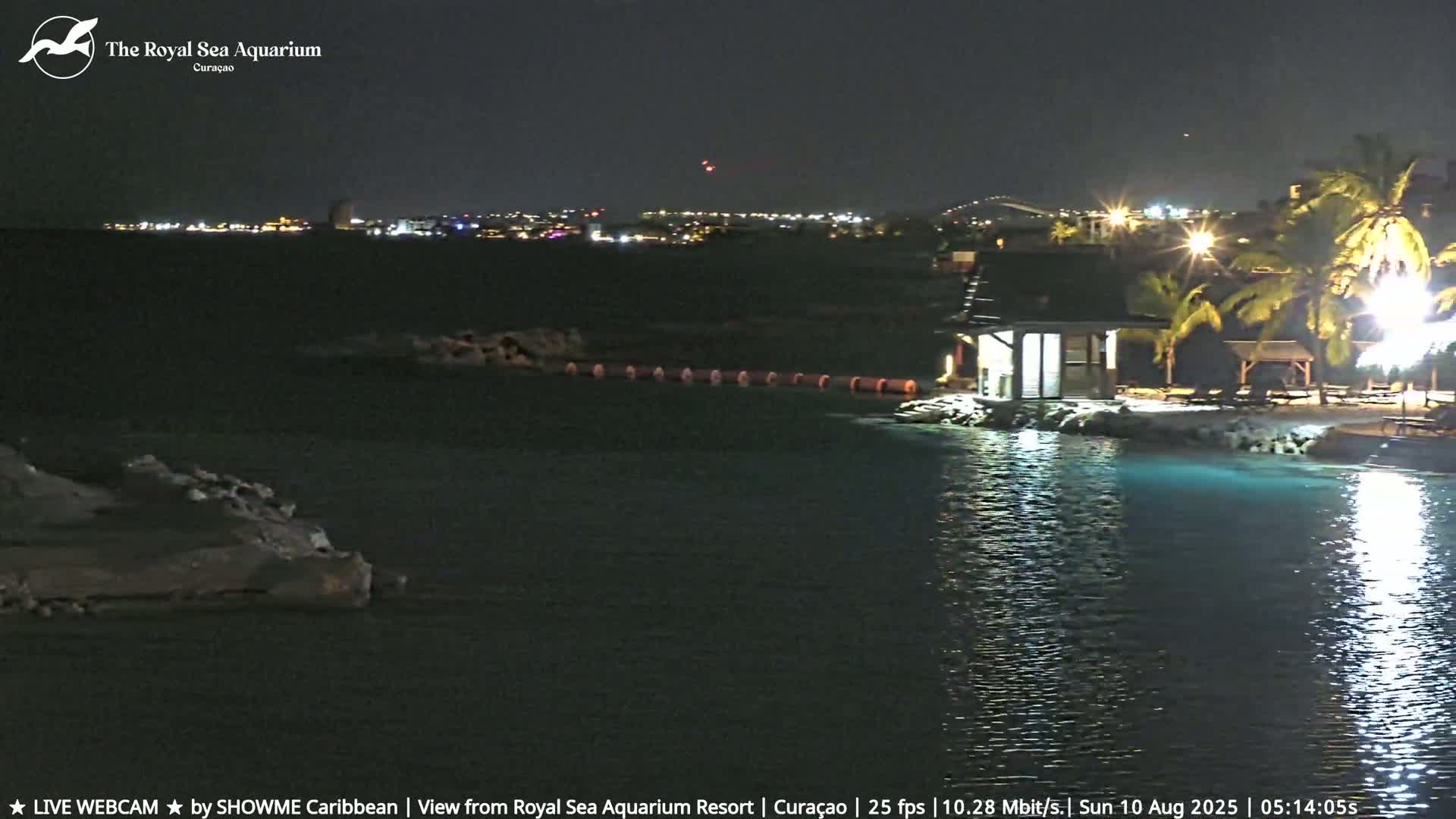 Willemstad, The Royal Sea Aquarium Resort Beach Live Cam - Willemstad, Curacao, Netherland 