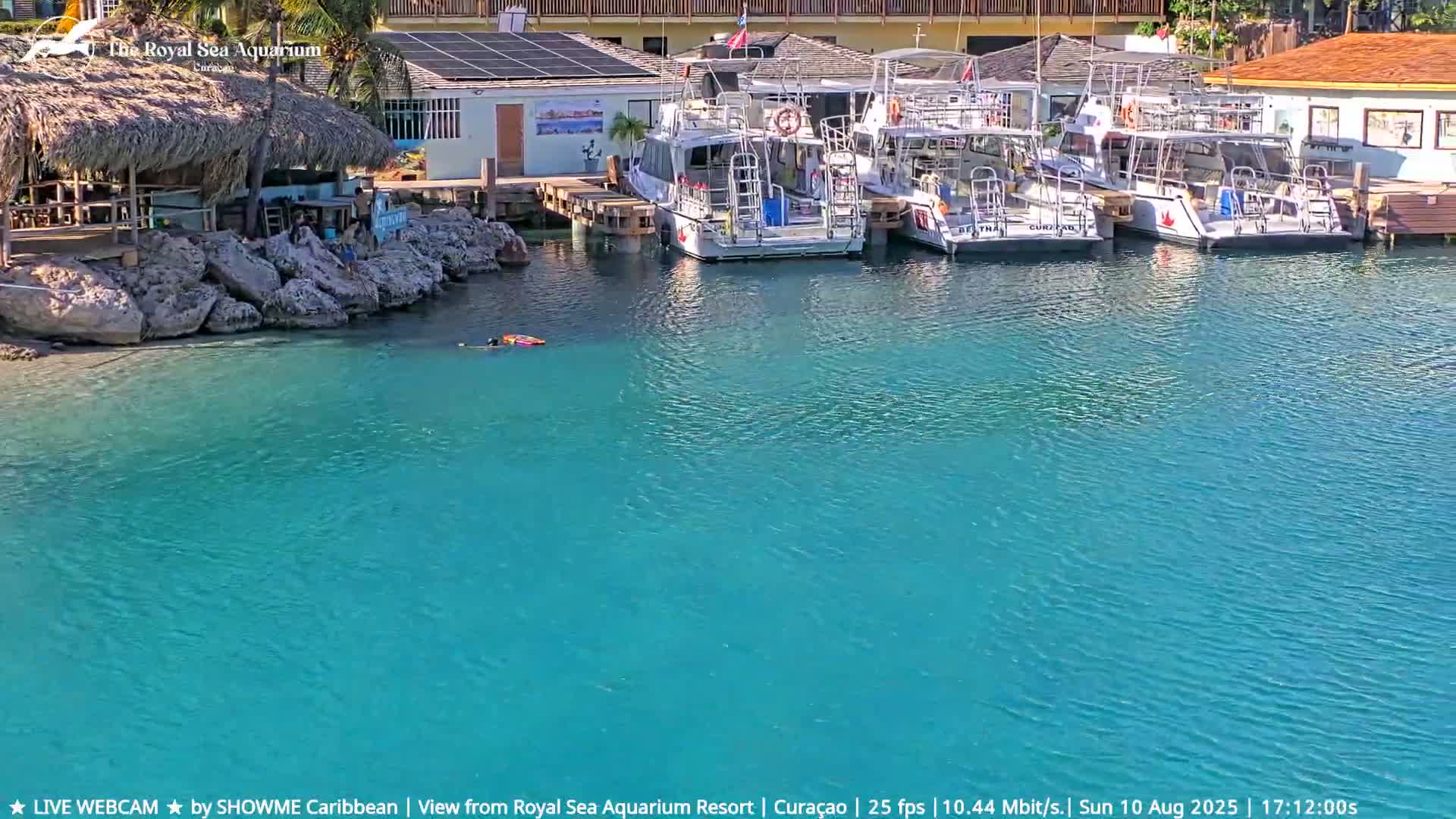 Willemstad, The Royal Sea Aquarium Resort Beach Live Cam - Willemstad, Curacao, Netherland 