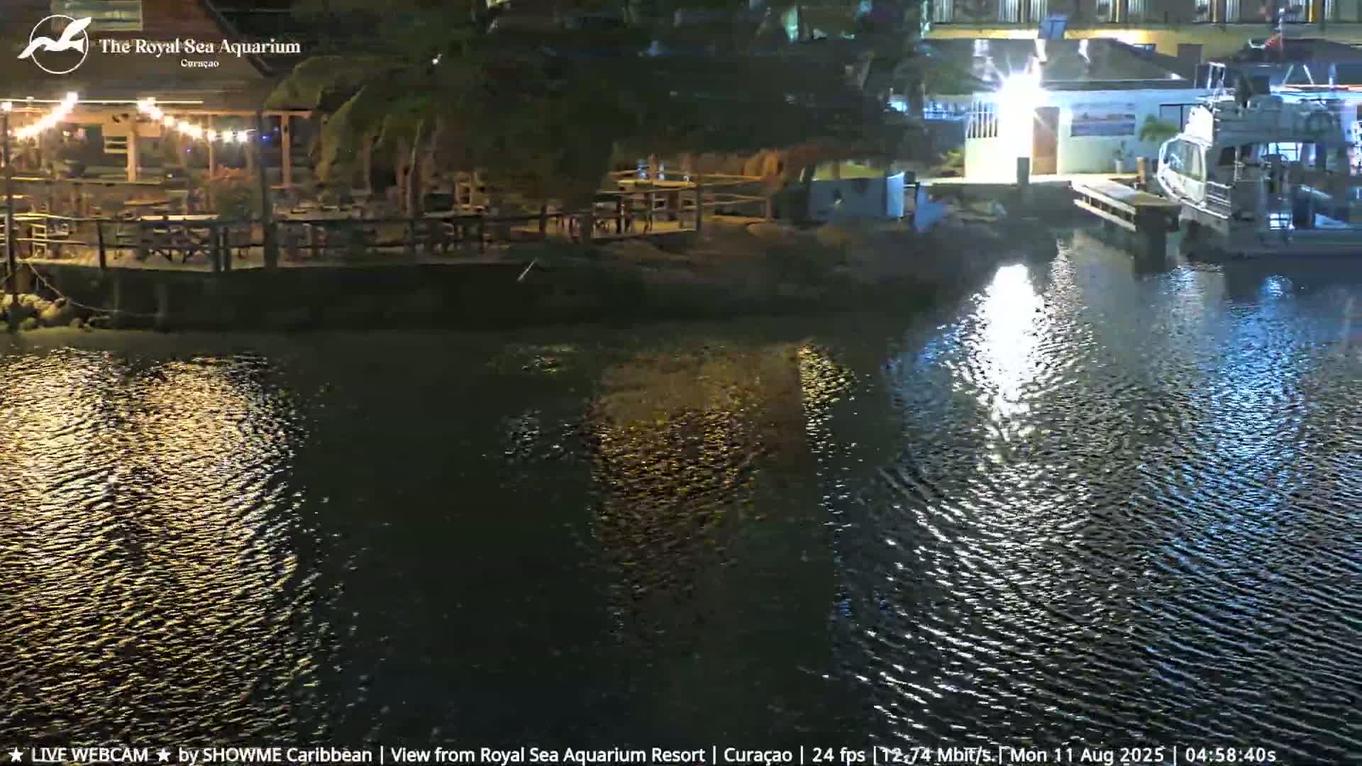 Willemstad, The Royal Sea Aquarium Resort Beach Live Cam - Willemstad, Curacao, Netherland 