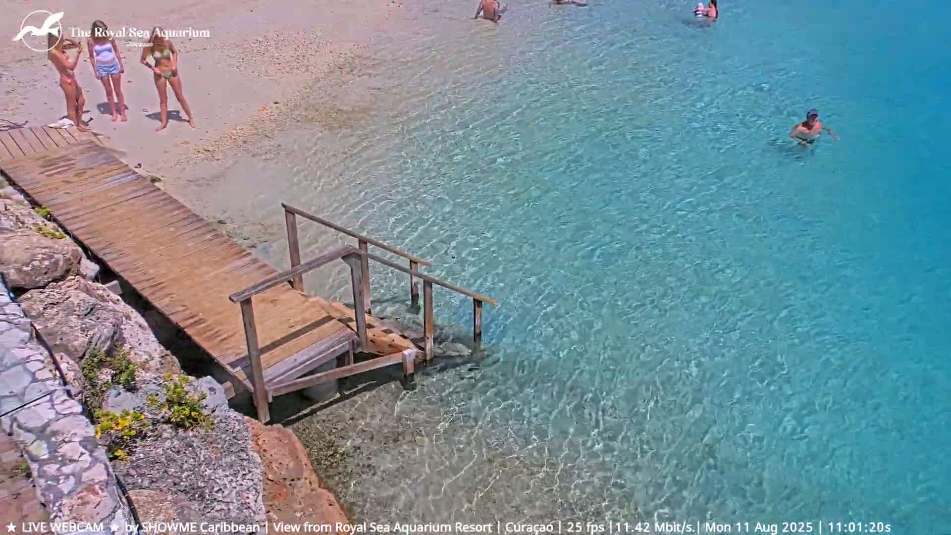 Willemstad, The Royal Sea Aquarium Resort Beach Live Cam - Willemstad, Curacao, Netherland 
