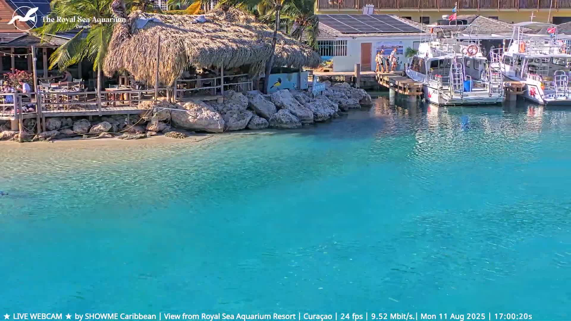 Willemstad, The Royal Sea Aquarium Resort Beach Live Cam - Willemstad, Curacao, Netherland 