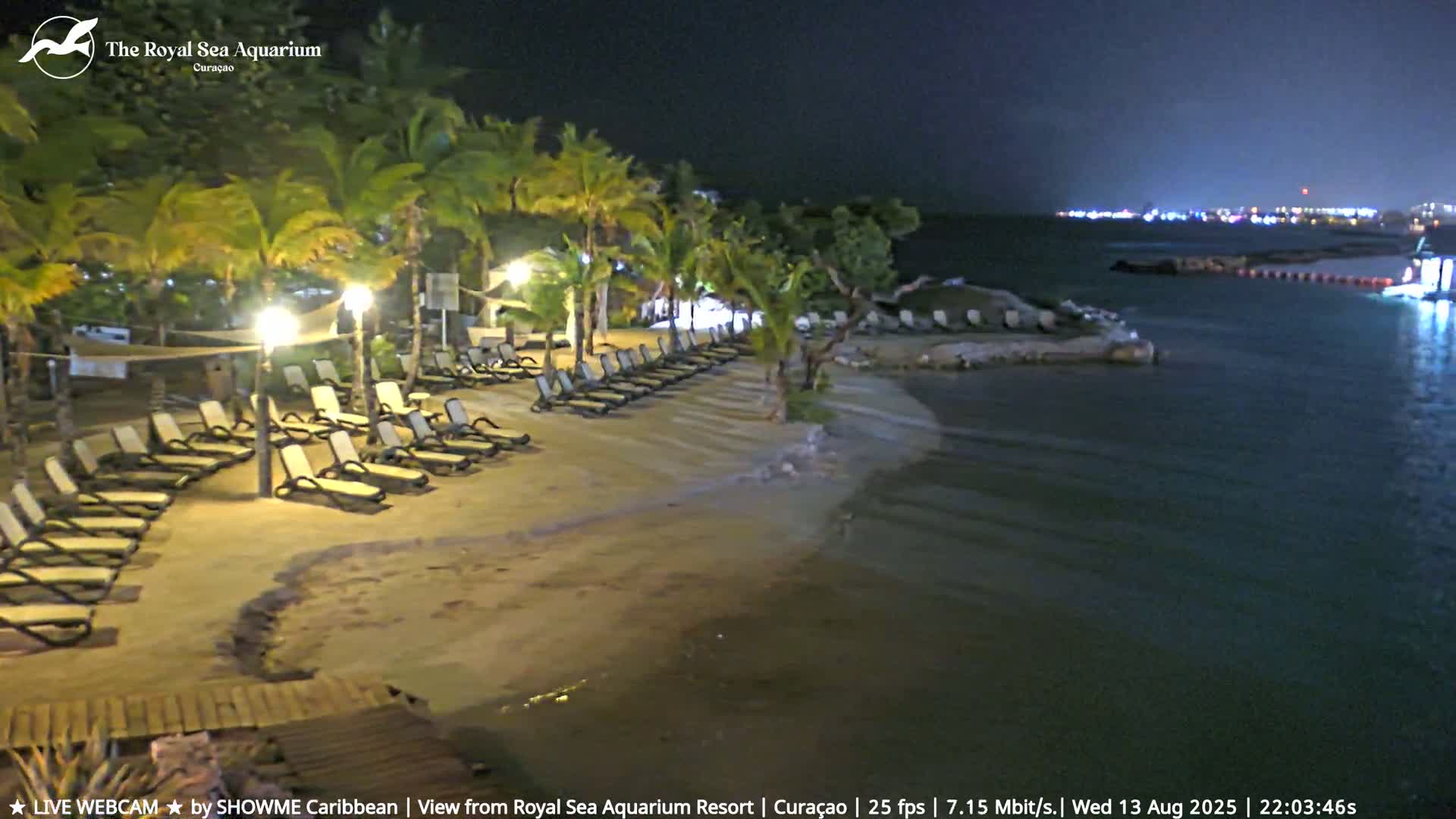 Willemstad, The Royal Sea Aquarium Resort Beach Live Cam - Willemstad, Curacao, Netherland 