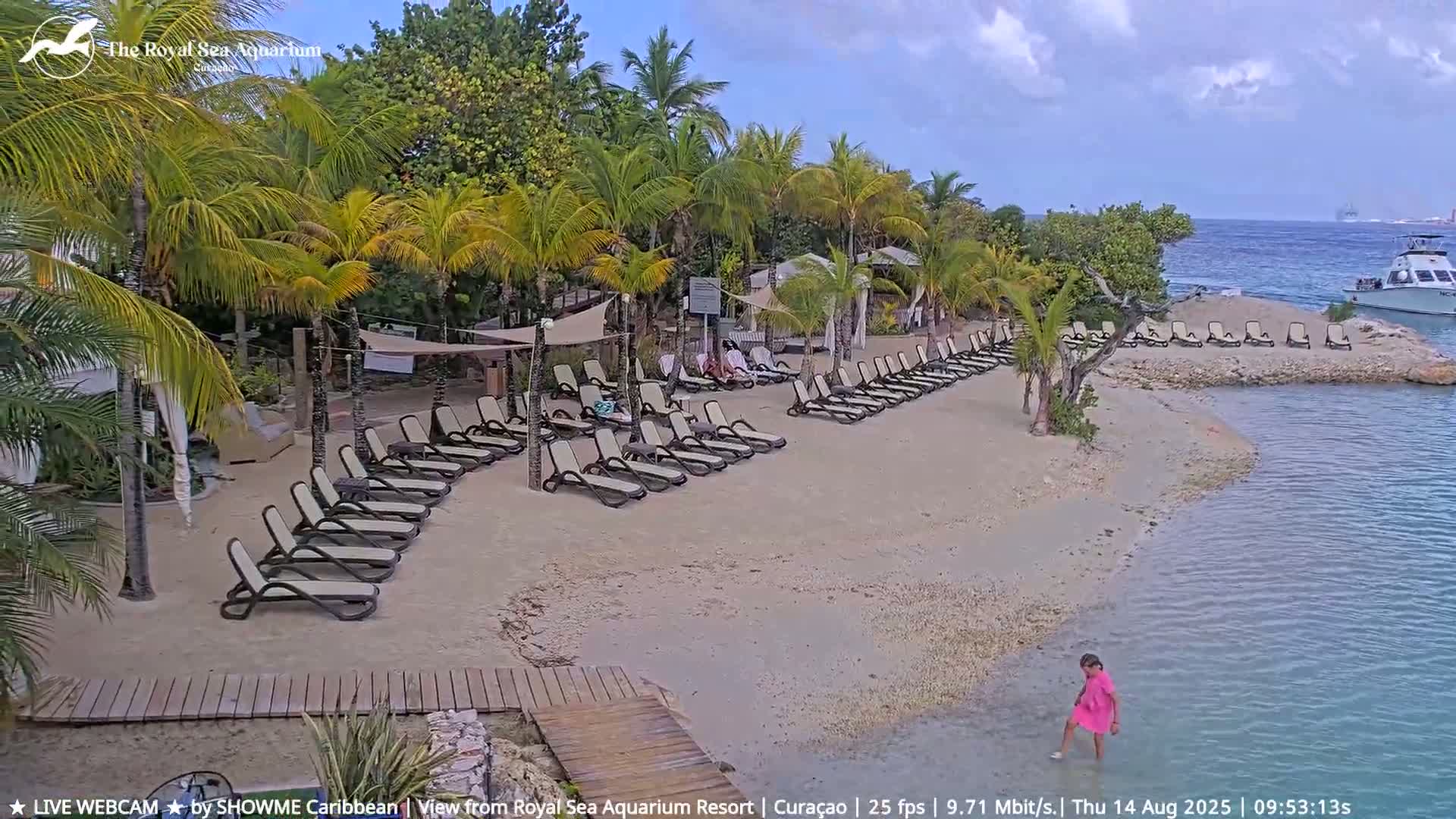 Willemstad, The Royal Sea Aquarium Resort Beach Live Cam - Willemstad, Curacao, Netherland 