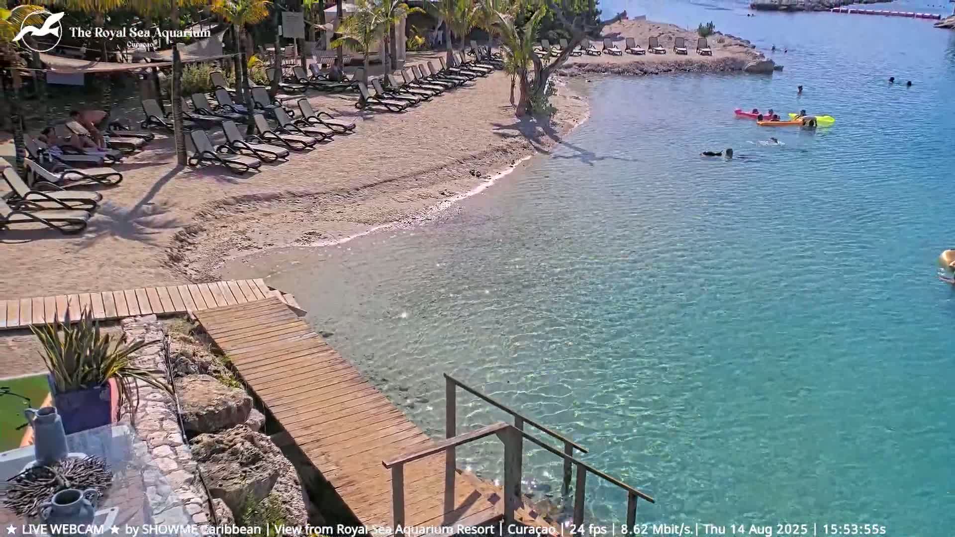 Willemstad, The Royal Sea Aquarium Resort Beach Live Cam - Willemstad, Curacao, Netherland 