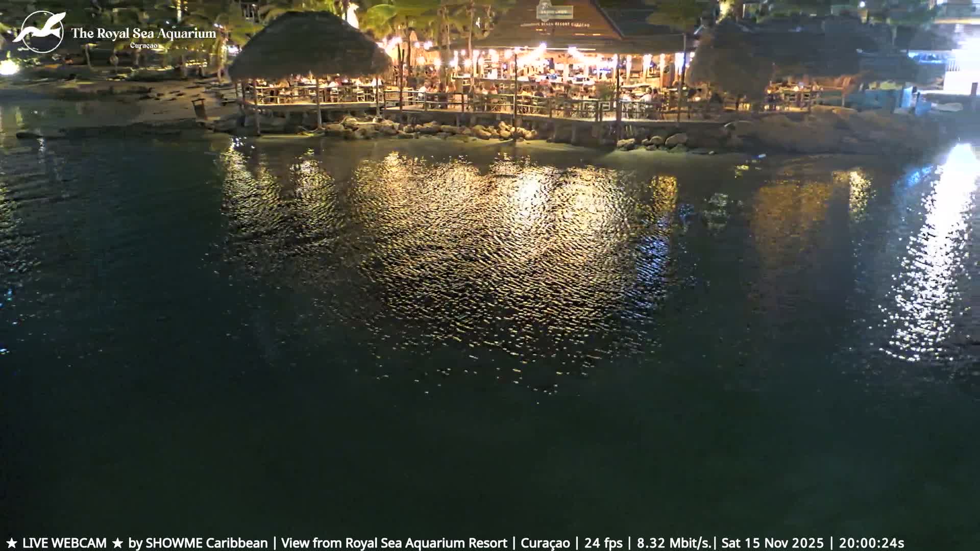 Willemstad, The Royal Sea Aquarium Resort Beach Live Cam - Willemstad, Curacao, Netherland 