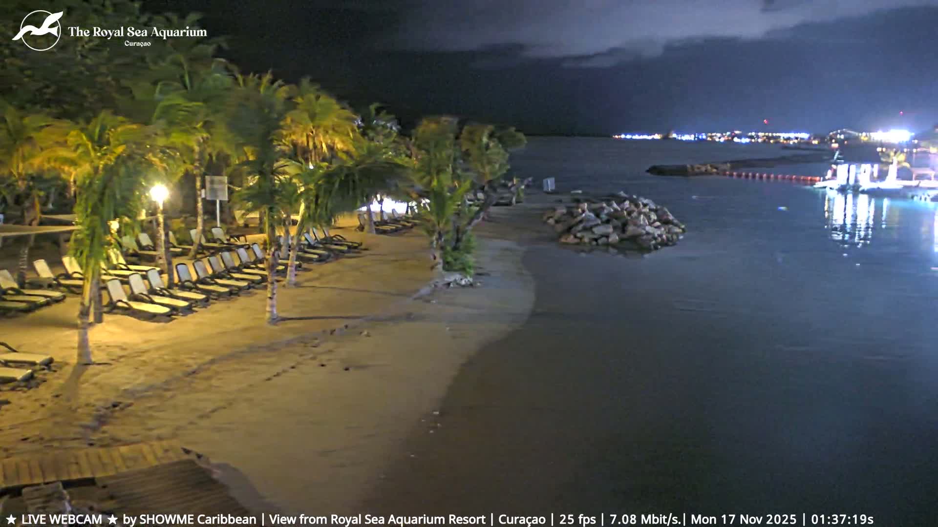 Willemstad, The Royal Sea Aquarium Resort Beach Live Cam - Willemstad, Curacao, Netherland 