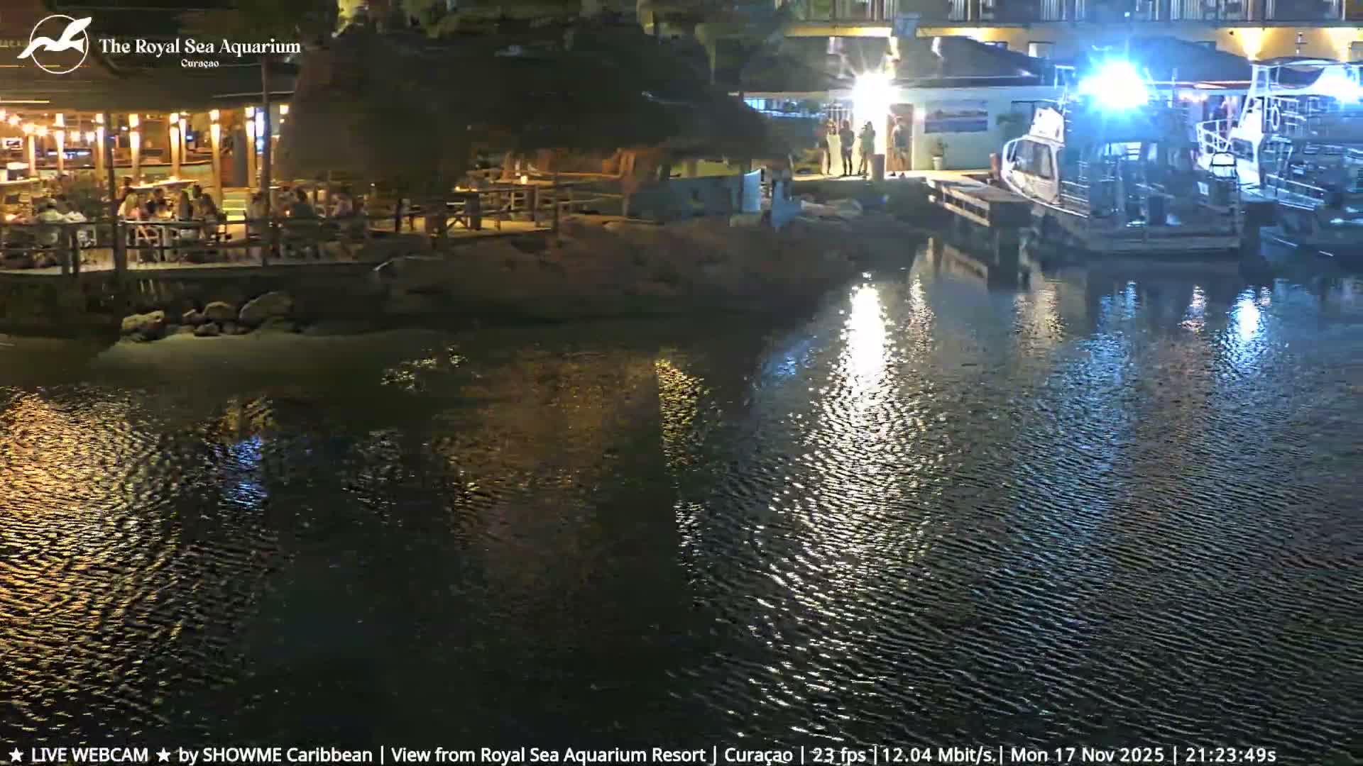Willemstad, The Royal Sea Aquarium Resort Beach Live Cam - Willemstad, Curacao, Netherland 