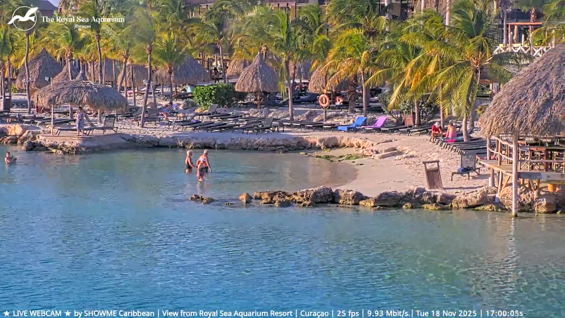 Willemstad, The Royal Sea Aquarium Resort Beach Live Cam - Willemstad, Curacao, Netherland 