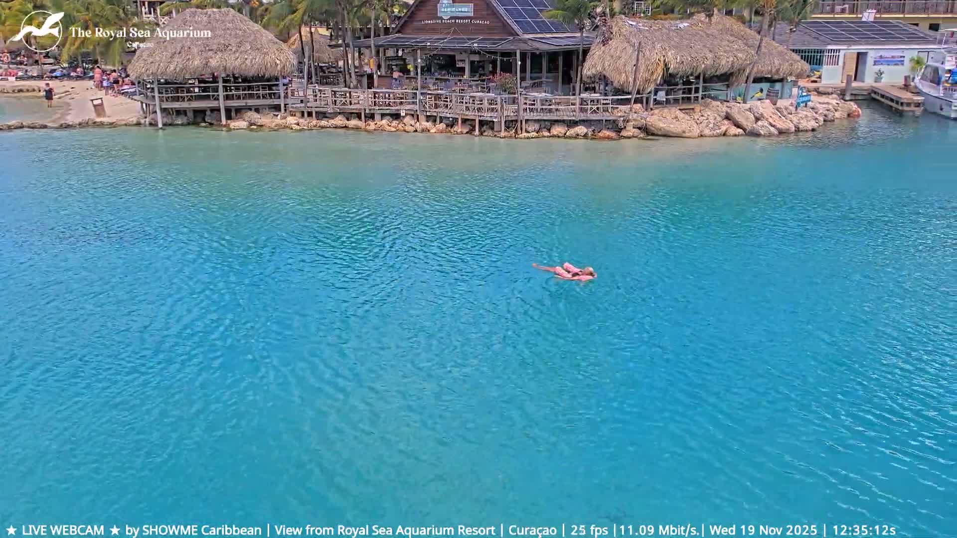 Willemstad, The Royal Sea Aquarium Resort Beach Live Cam - Willemstad, Curacao, Netherland 