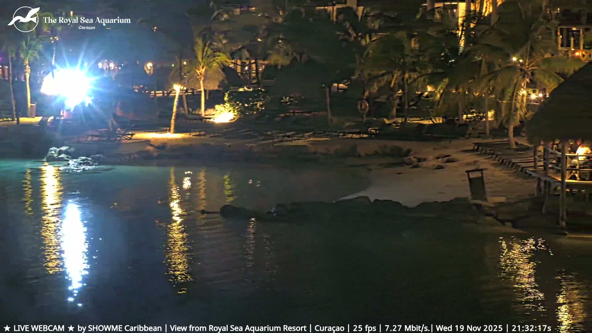 Willemstad, The Royal Sea Aquarium Resort Beach Live Cam - Willemstad, Curacao, Netherland 