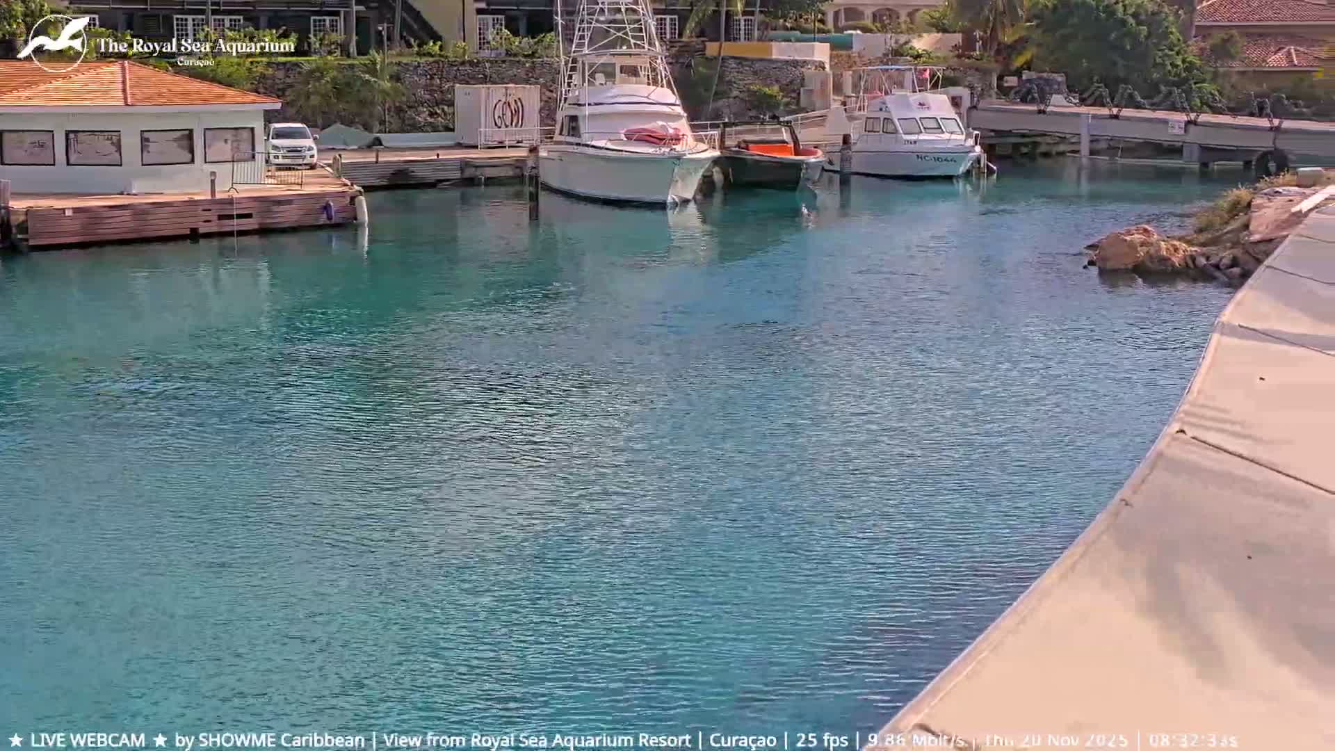 Willemstad, The Royal Sea Aquarium Resort Beach Live Cam - Willemstad, Curacao, Netherland 