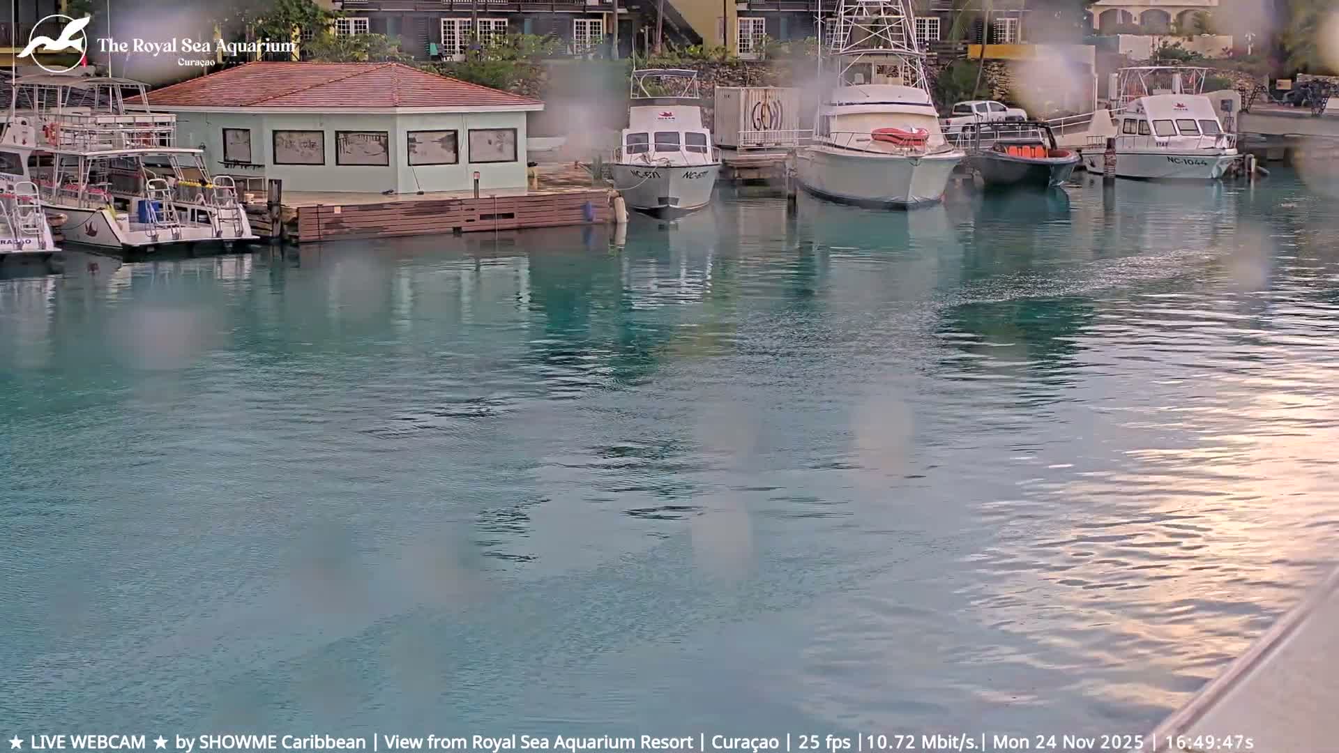 Willemstad, The Royal Sea Aquarium Resort Beach Live Cam - Willemstad, Curacao, Netherland 