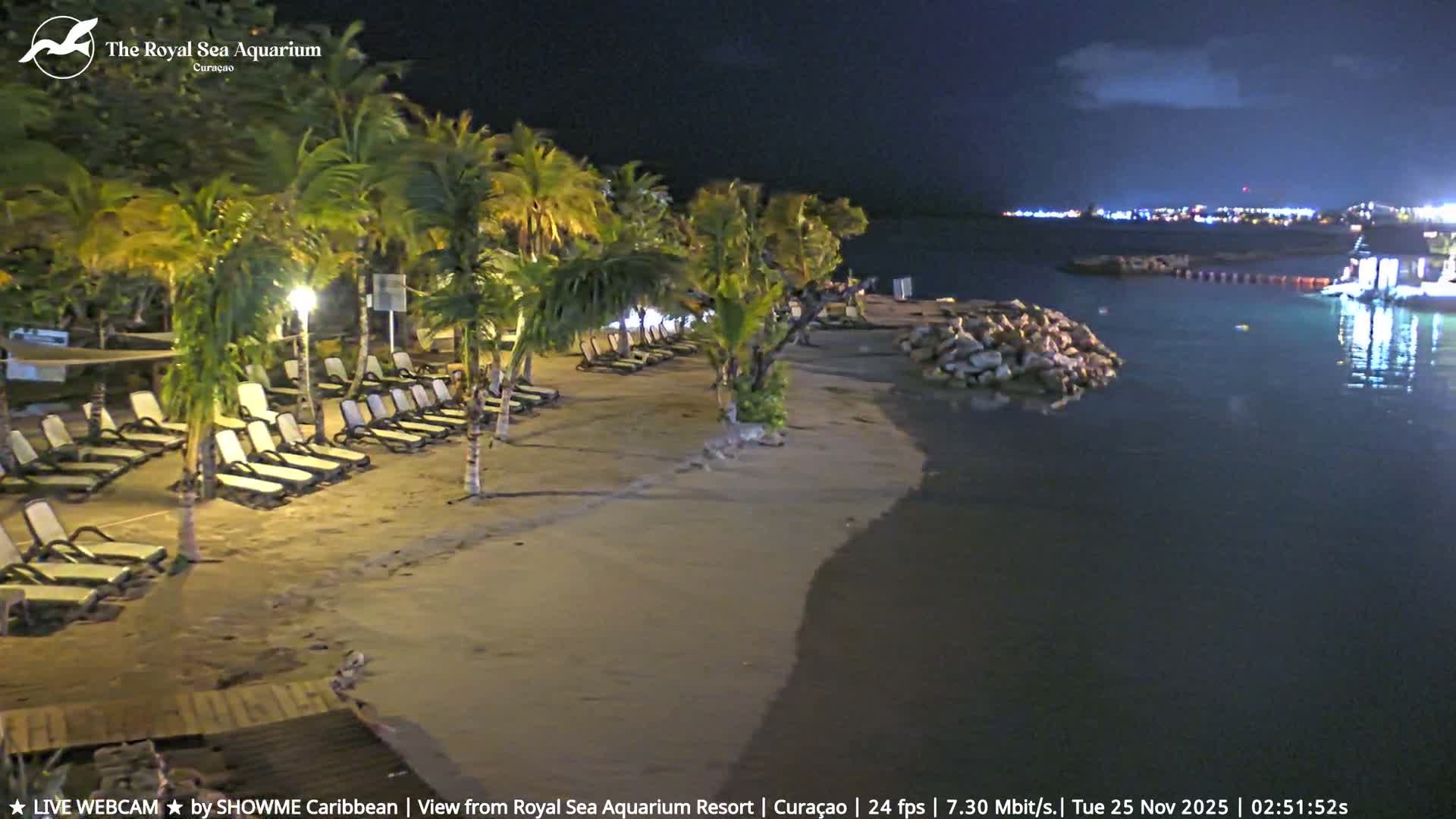 Willemstad, The Royal Sea Aquarium Resort Beach Live Cam - Willemstad, Curacao, Netherland 