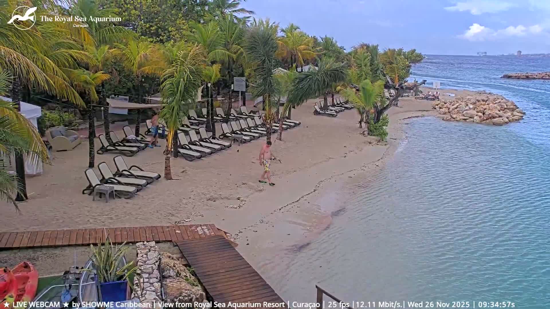 Willemstad, The Royal Sea Aquarium Resort Beach Live Cam - Willemstad, Curacao, Netherland 