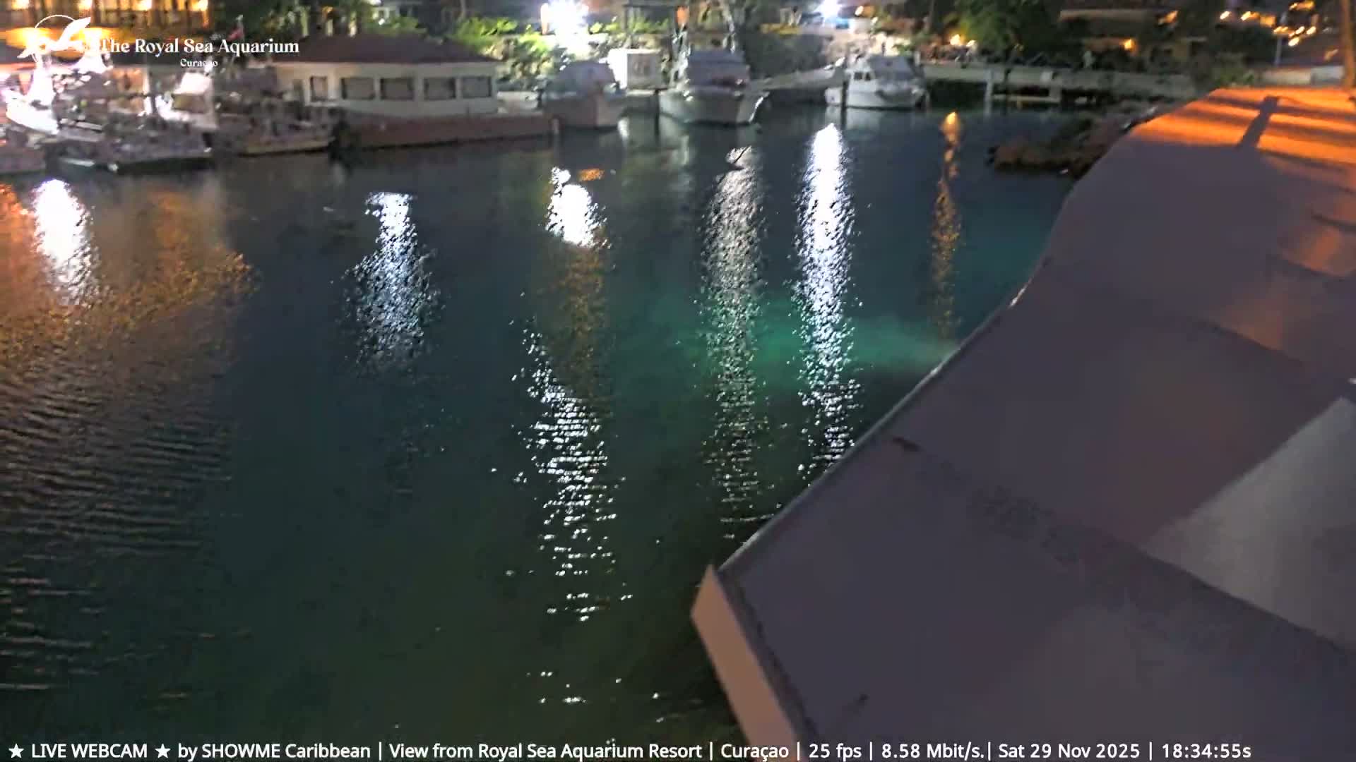 Willemstad, The Royal Sea Aquarium Resort Beach Live Cam - Willemstad, Curacao, Netherland 