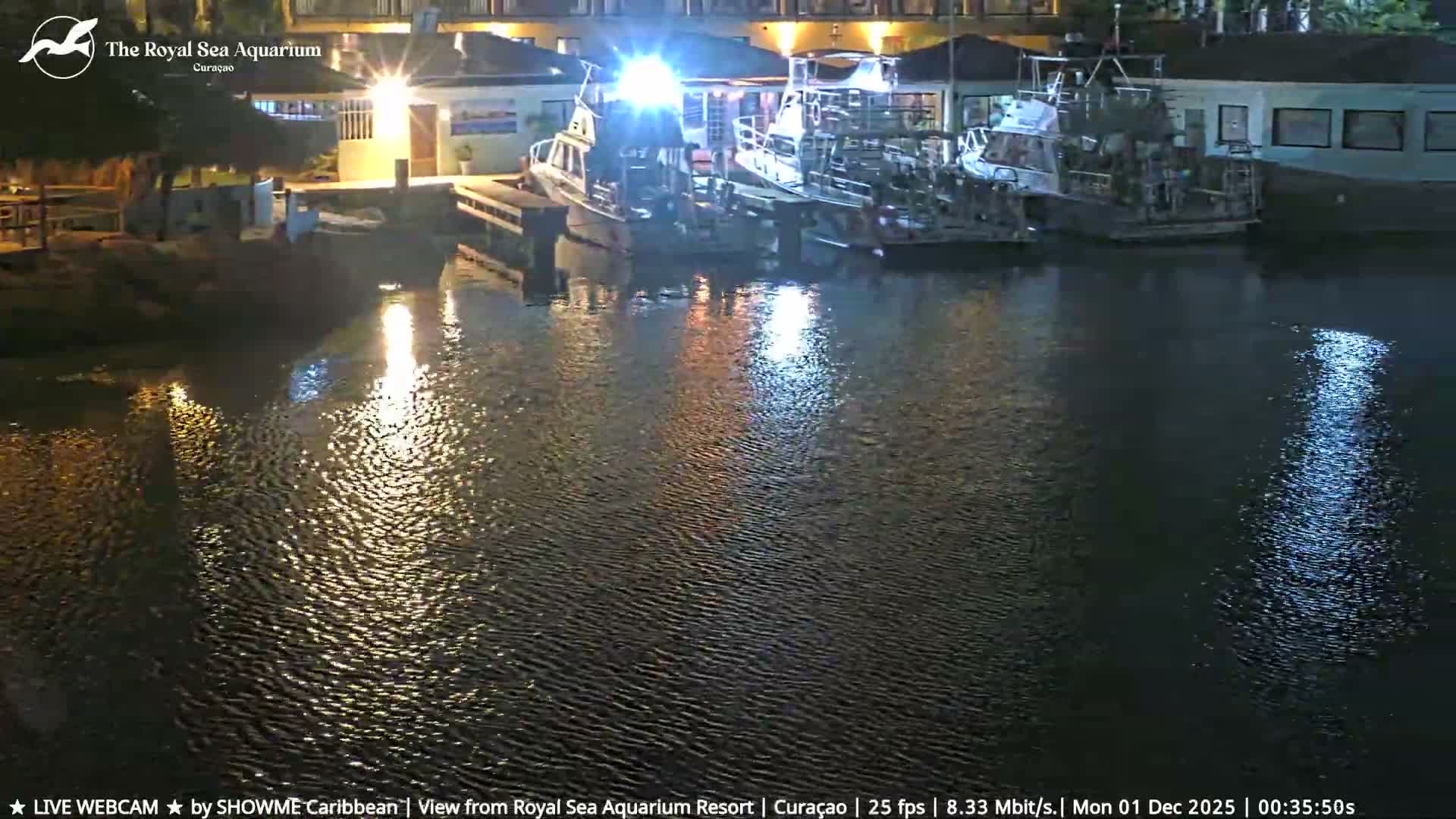 Willemstad, The Royal Sea Aquarium Resort Beach Live Cam - Willemstad, Curacao, Netherland 