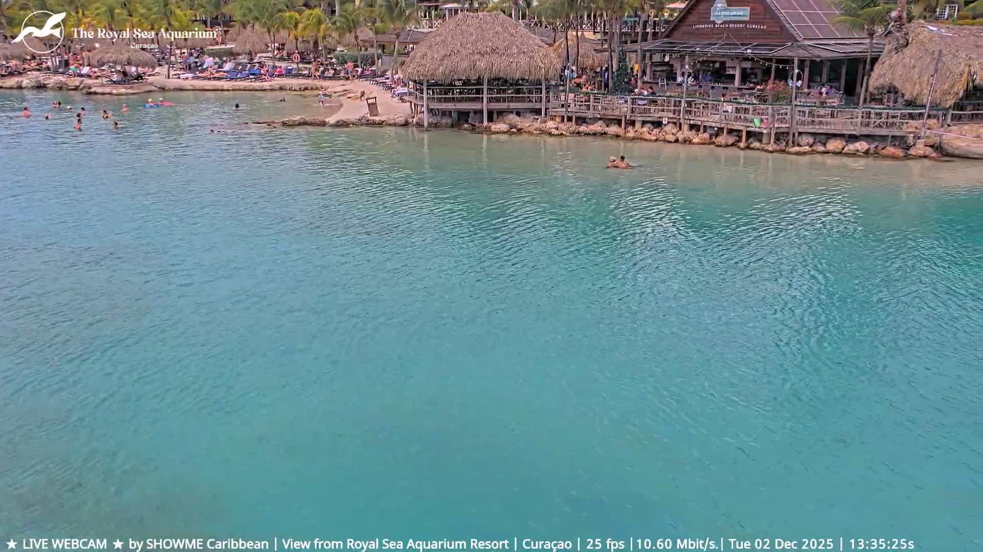 Willemstad, The Royal Sea Aquarium Resort Beach Live Cam - Willemstad, Curacao, Netherland 