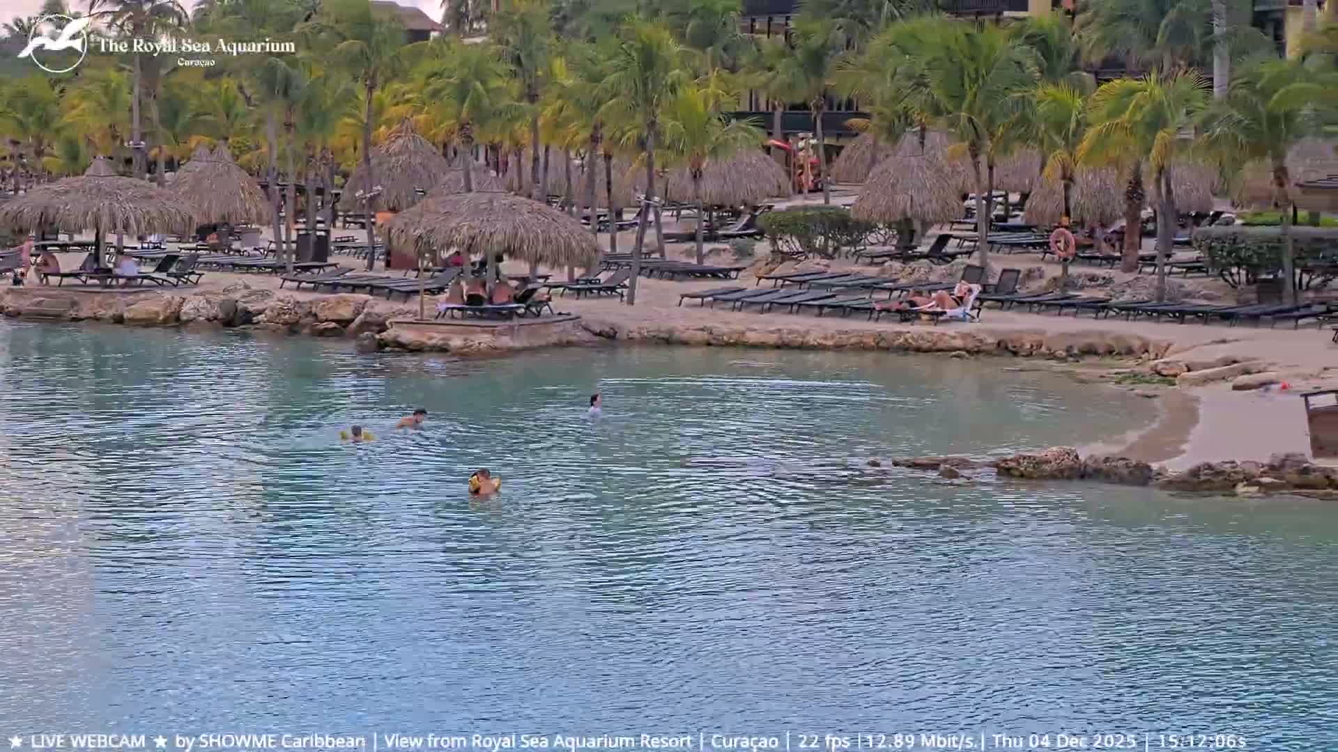 Willemstad, The Royal Sea Aquarium Resort Beach Live Cam - Willemstad, Curacao, Netherland 