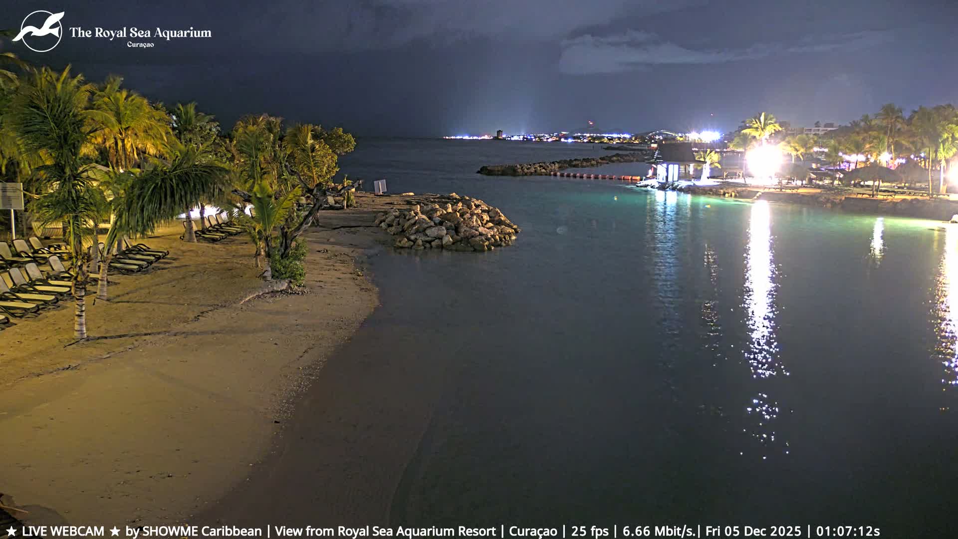 Willemstad, The Royal Sea Aquarium Resort Beach Live Cam - Willemstad, Curacao, Netherland 