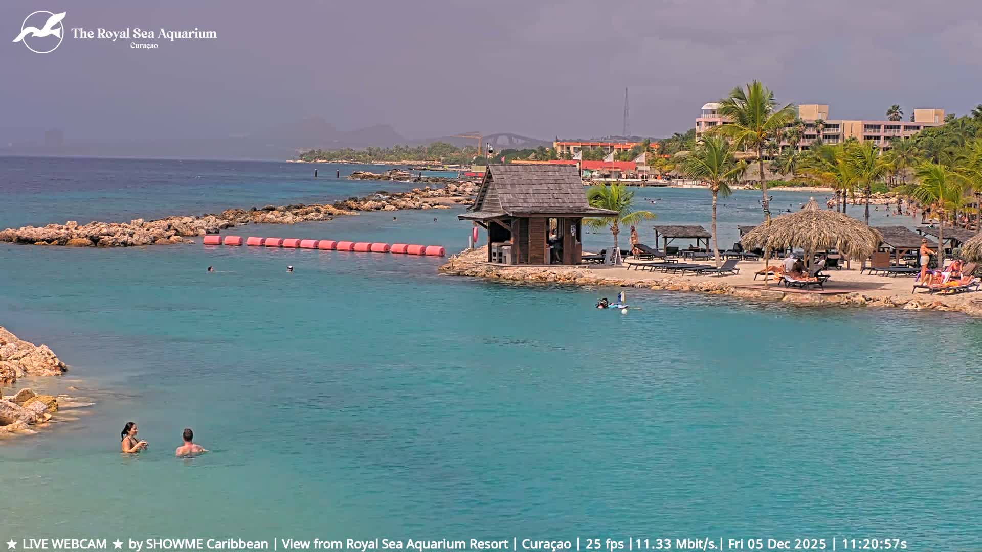 Willemstad, The Royal Sea Aquarium Resort Beach Live Cam - Willemstad, Curacao, Netherland 