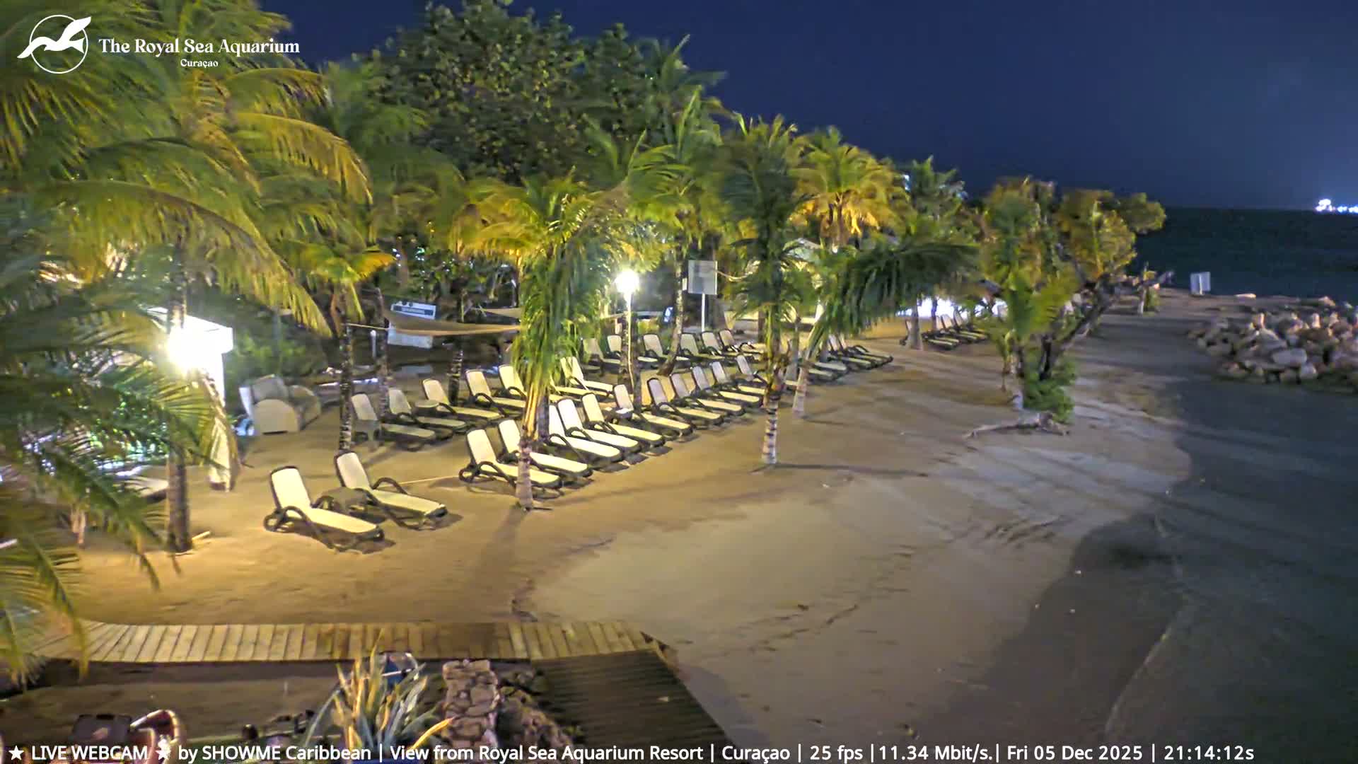 Willemstad, The Royal Sea Aquarium Resort Beach Live Cam - Willemstad, Curacao, Netherland 