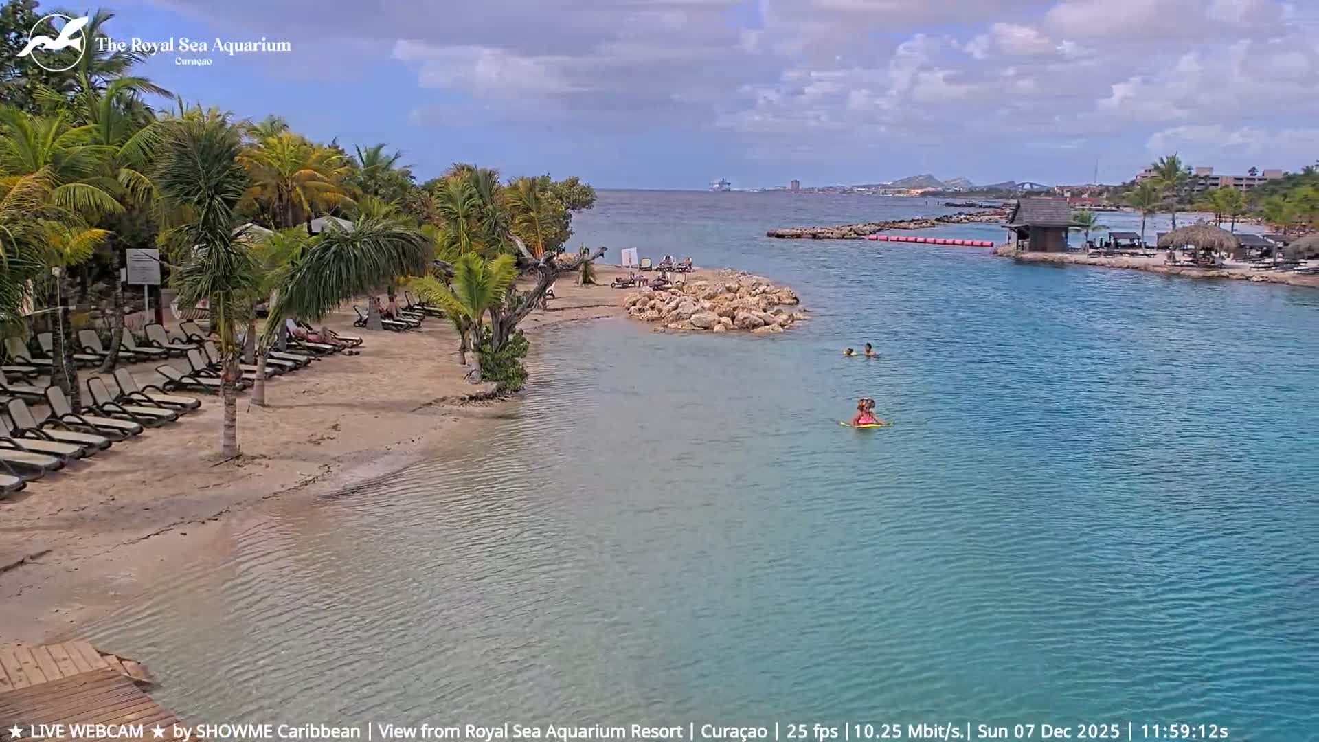 Willemstad, The Royal Sea Aquarium Resort Beach Live Cam - Willemstad, Curacao, Netherland 