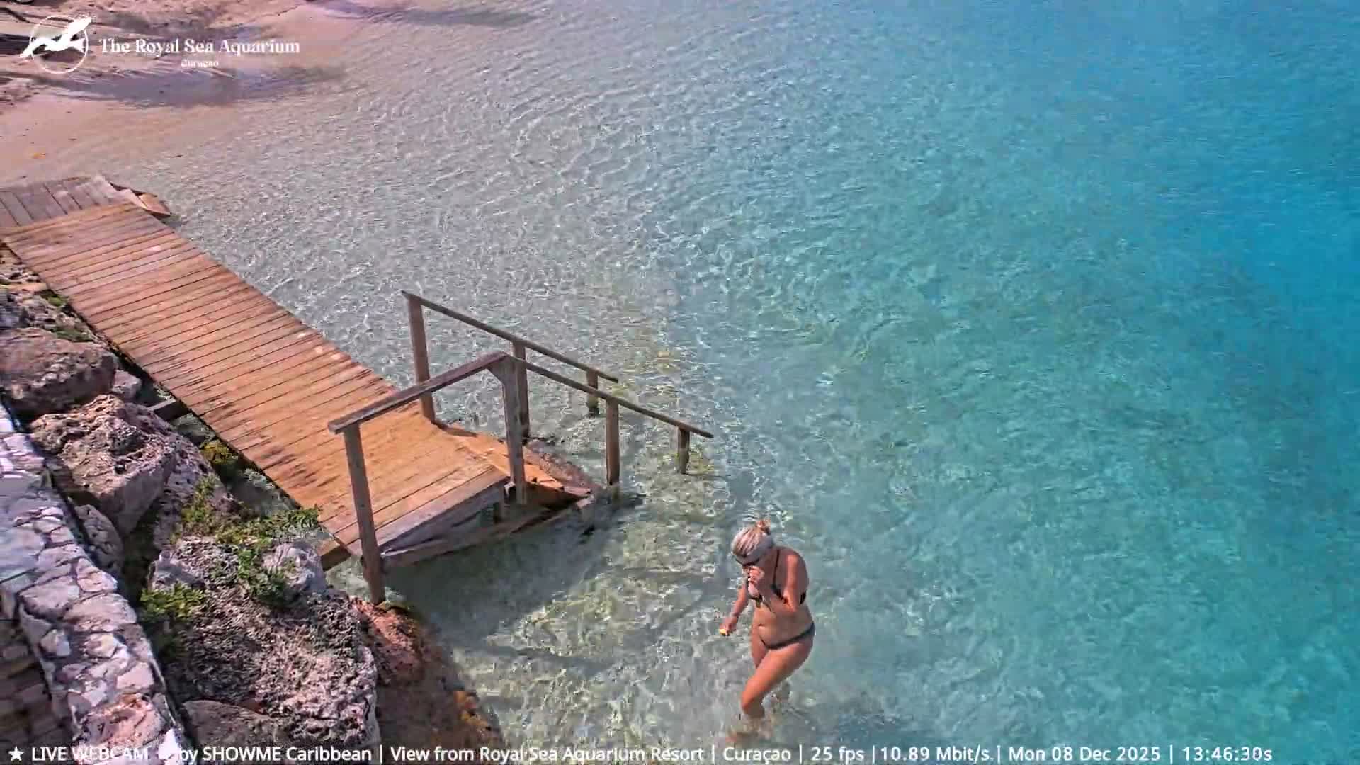 Willemstad, The Royal Sea Aquarium Resort Beach Live Cam - Willemstad, Curacao, Netherland 