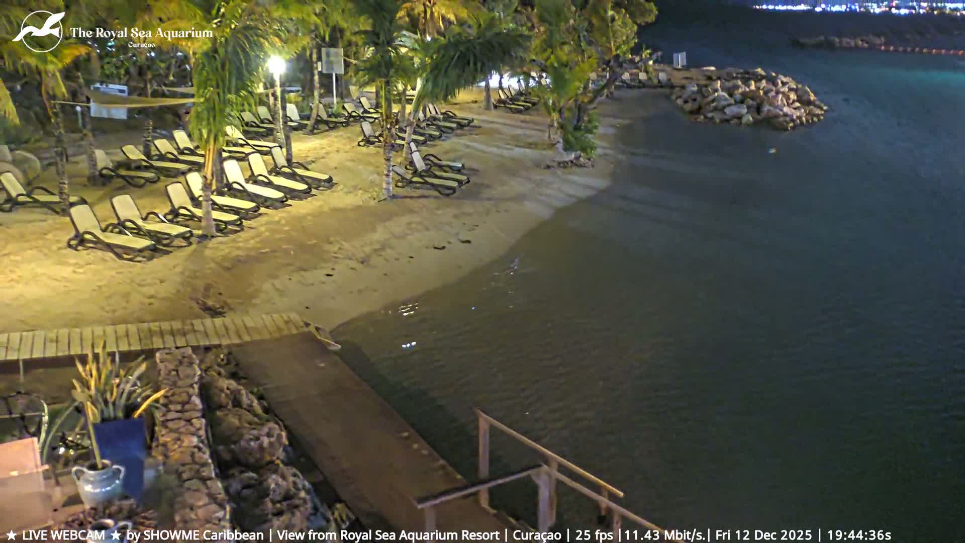 Willemstad, The Royal Sea Aquarium Resort Beach Live Cam - Willemstad, Curacao, Netherland 