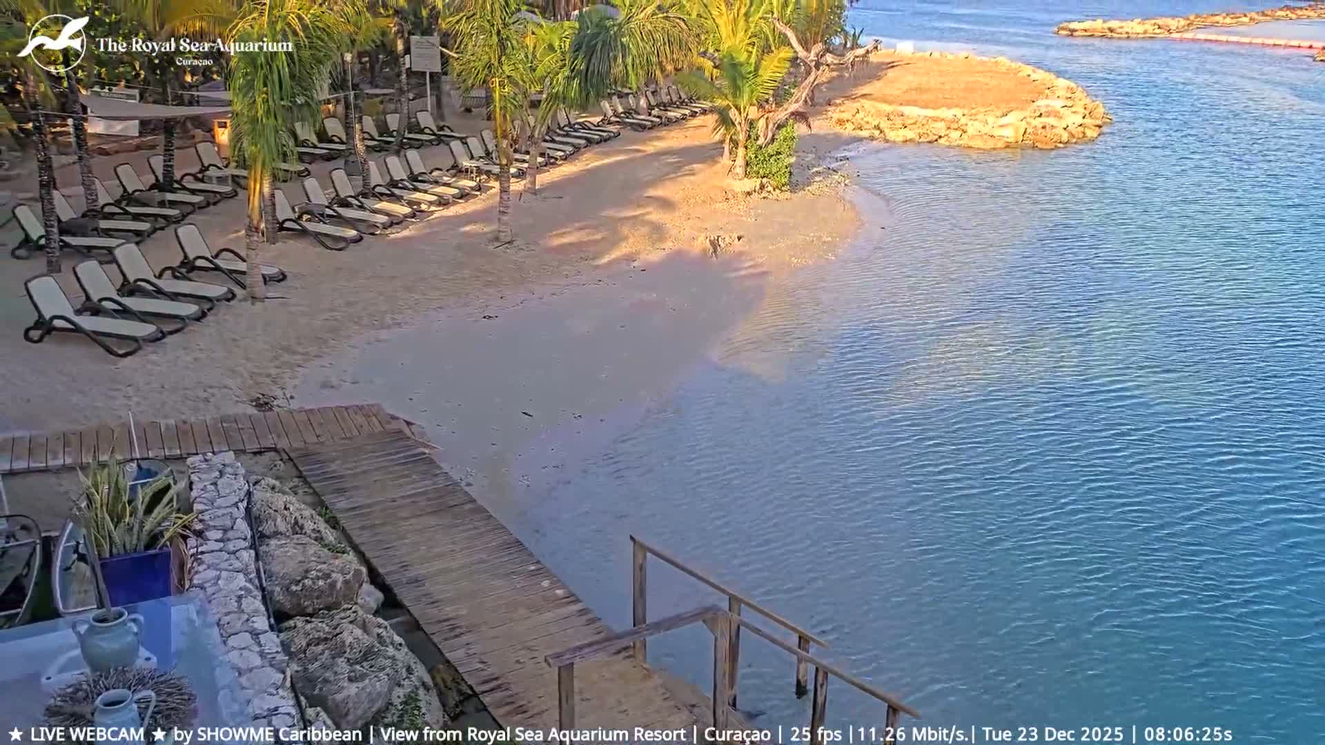 Willemstad, The Royal Sea Aquarium Resort Beach Live Cam - Willemstad, Curacao, Netherland 