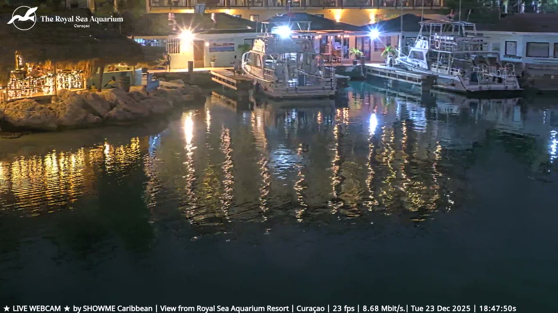 Willemstad, The Royal Sea Aquarium Resort Beach Live Cam - Willemstad, Curacao, Netherland 
