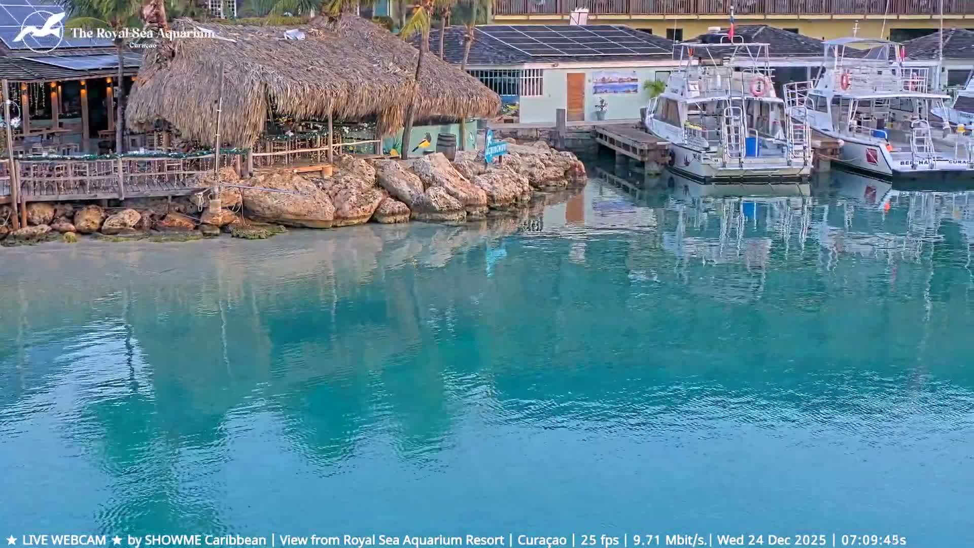 Willemstad, The Royal Sea Aquarium Resort Beach Live Cam - Willemstad, Curacao, Netherland 