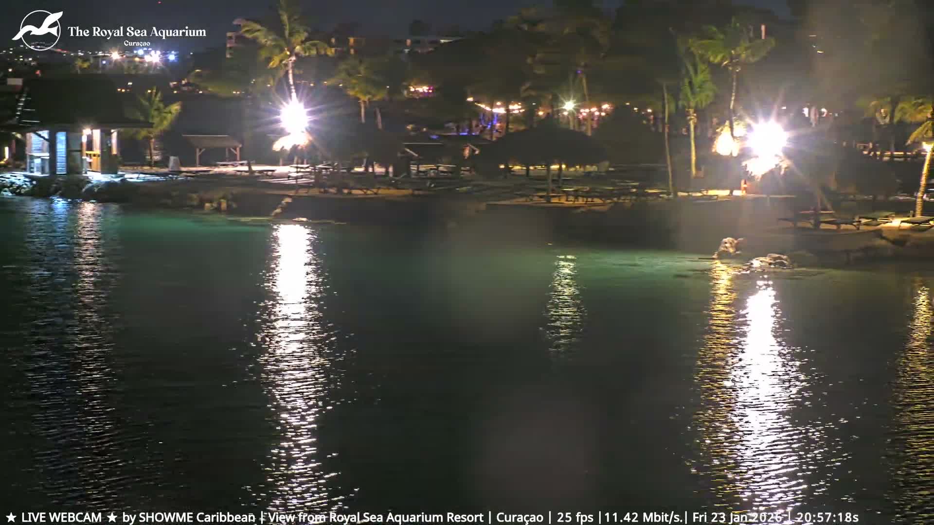 Willemstad, The Royal Sea Aquarium Resort Beach Live Cam - Willemstad, Curacao, Netherland 