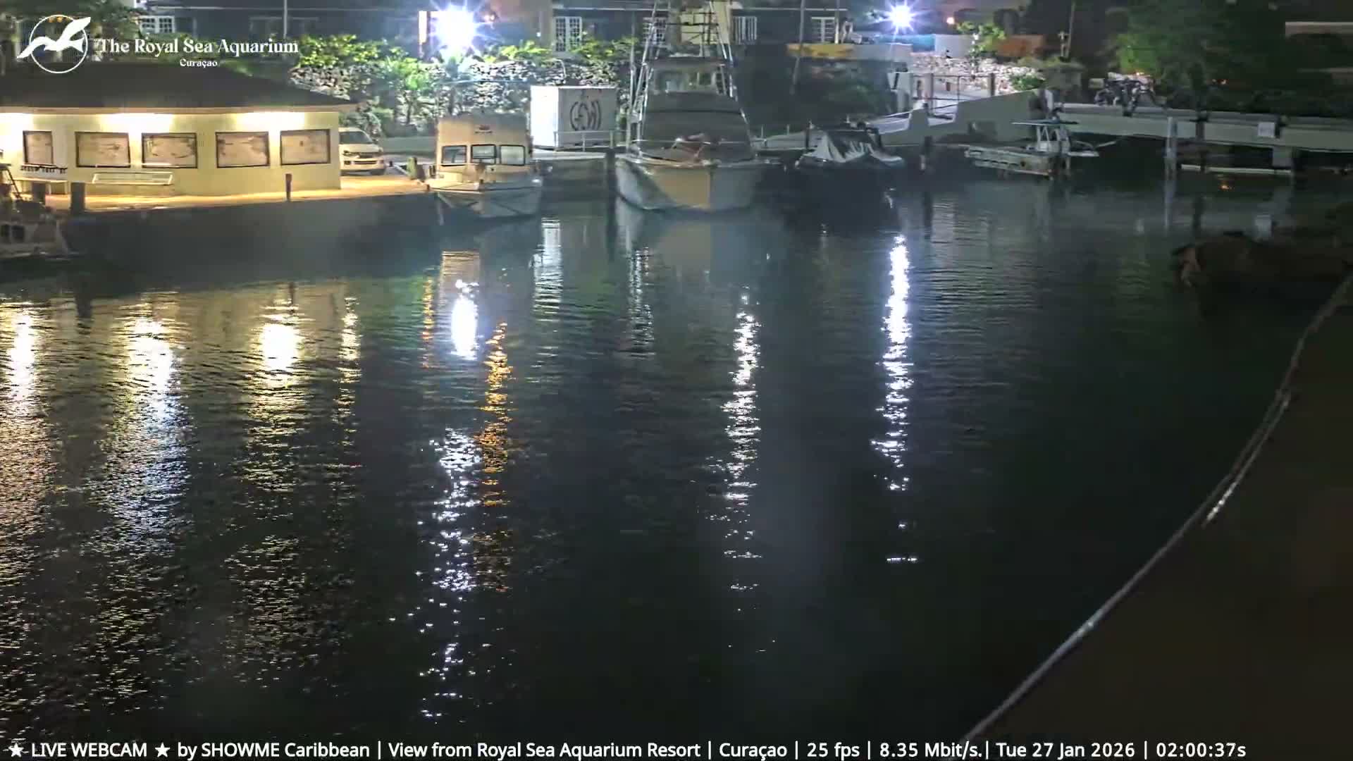 Willemstad, The Royal Sea Aquarium Resort Beach Live Cam - Willemstad, Curacao, Netherland 