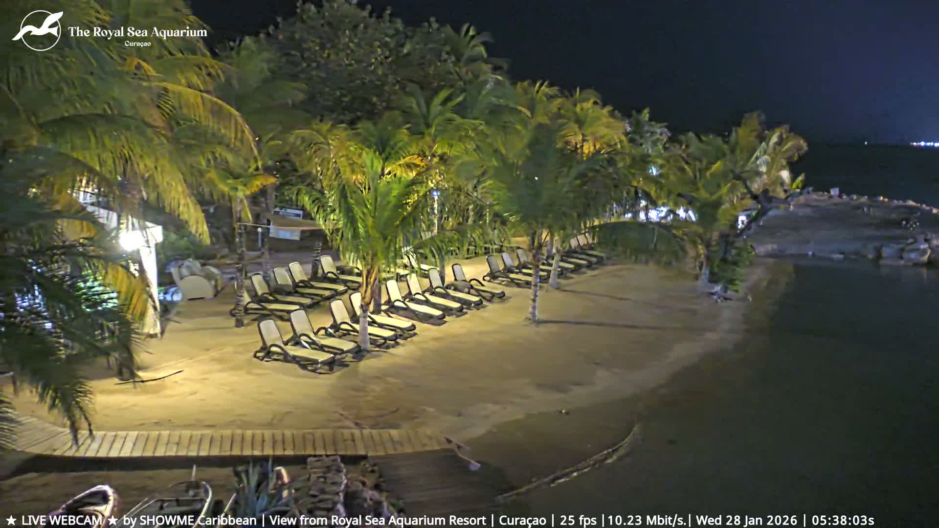 Willemstad, The Royal Sea Aquarium Resort Beach Live Cam - Willemstad, Curacao, Netherland 