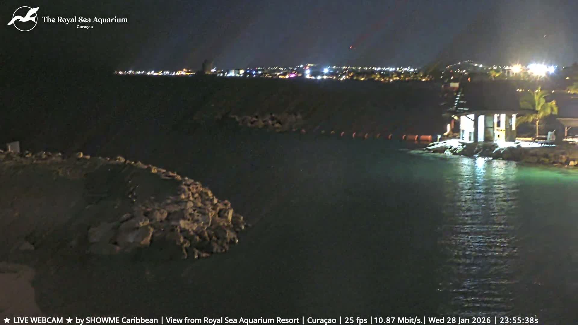 Willemstad, The Royal Sea Aquarium Resort Beach Live Cam - Willemstad, Curacao, Netherland 