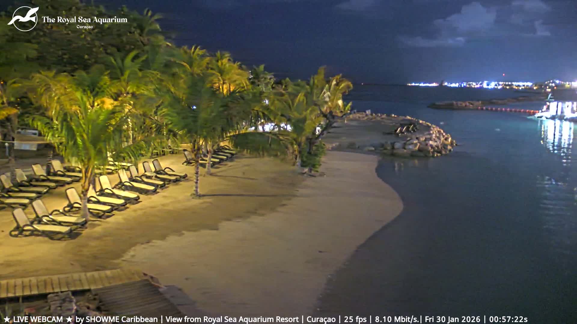 Willemstad, The Royal Sea Aquarium Resort Beach Live Cam - Willemstad, Curacao, Netherland 
