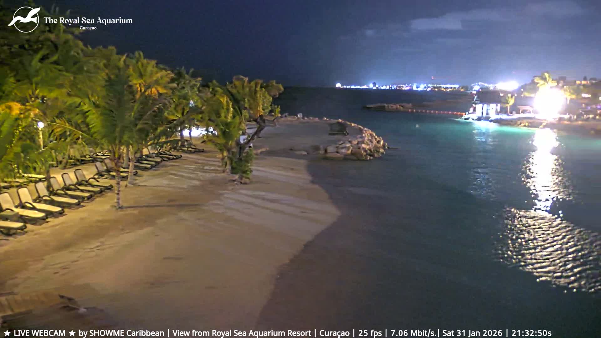 Willemstad, The Royal Sea Aquarium Resort Beach Live Cam - Willemstad, Curacao, Netherland 