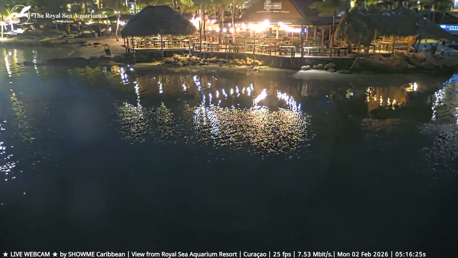 Willemstad, The Royal Sea Aquarium Resort Beach Live Cam - Willemstad, Curacao, Netherland 