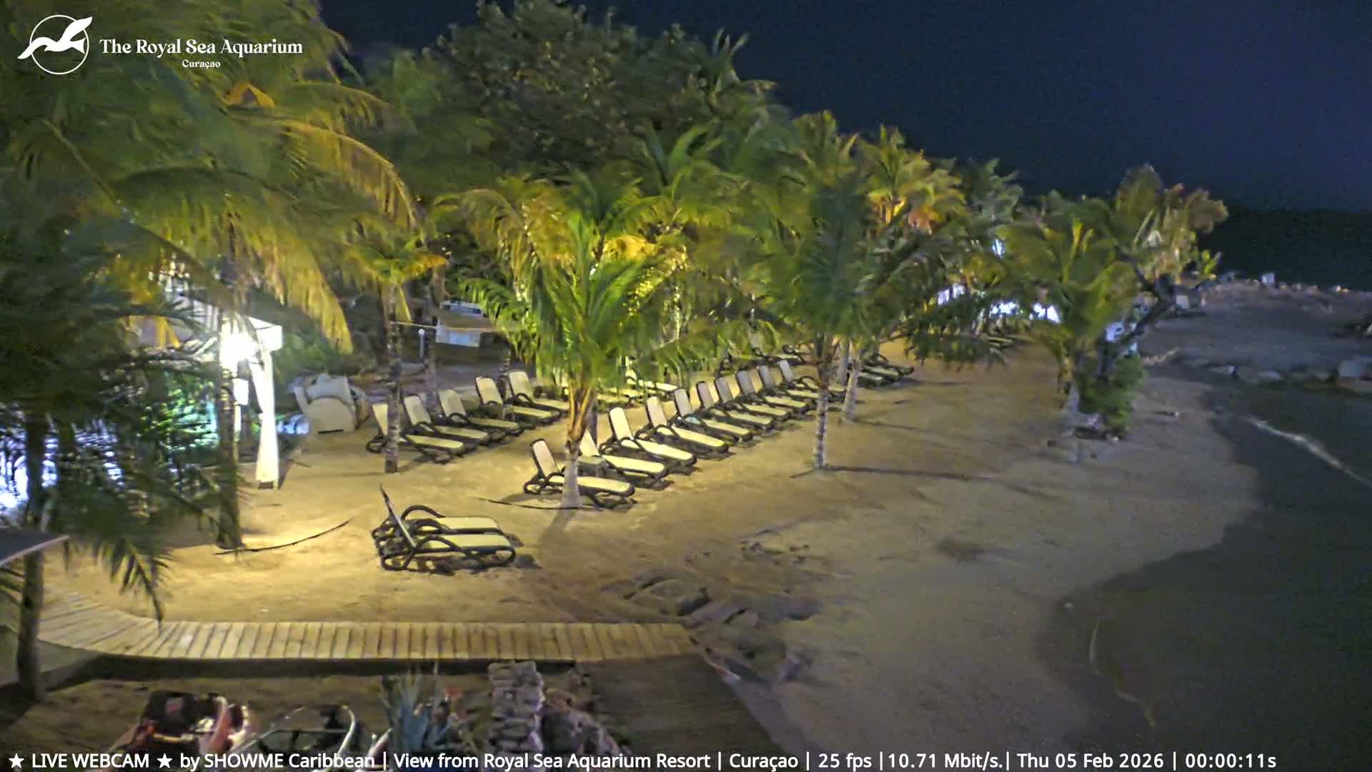 Willemstad, The Royal Sea Aquarium Resort Beach Live Cam - Willemstad, Curacao, Netherland 