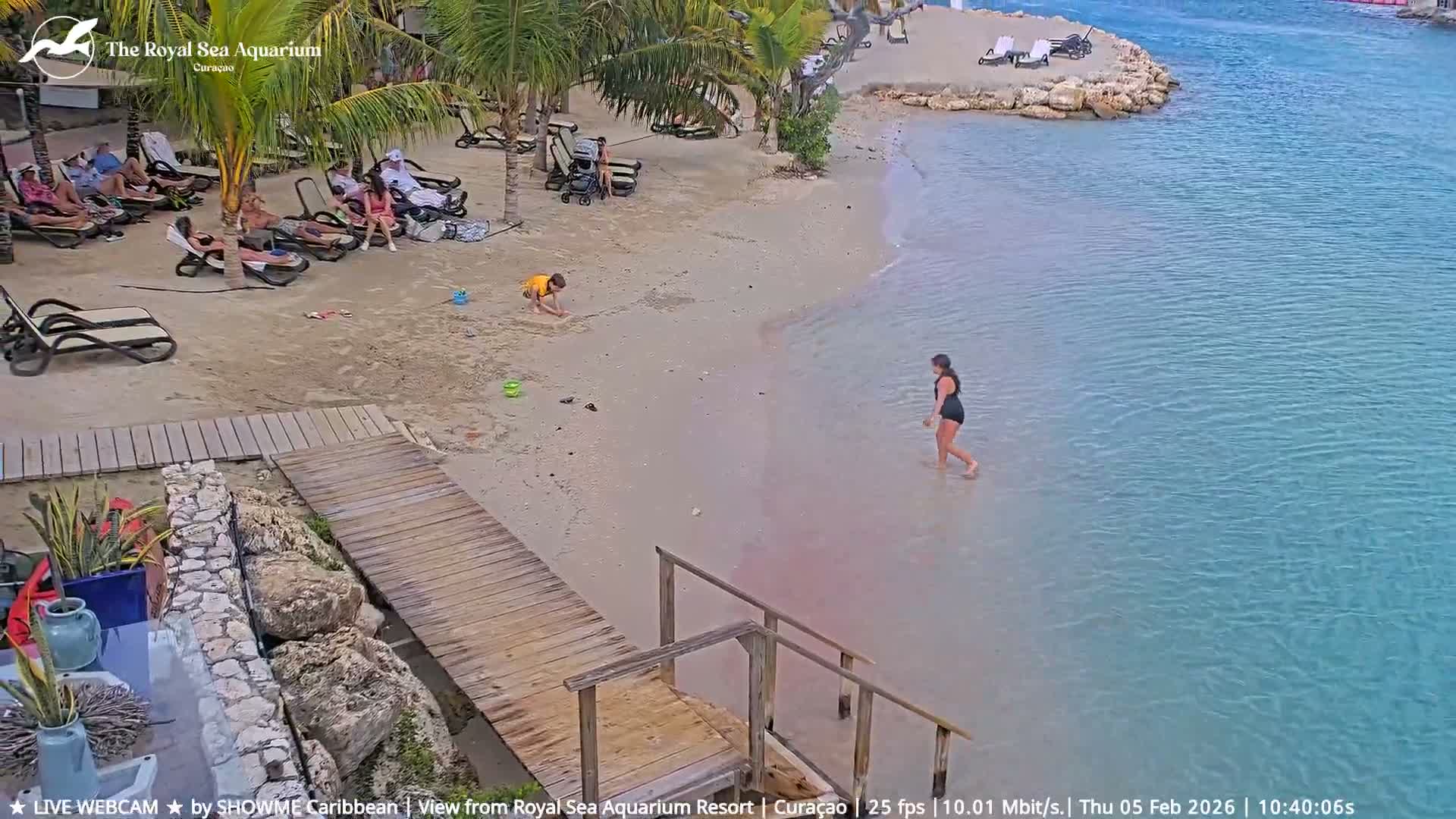 Willemstad, The Royal Sea Aquarium Resort Beach Live Cam - Willemstad, Curacao, Netherland 