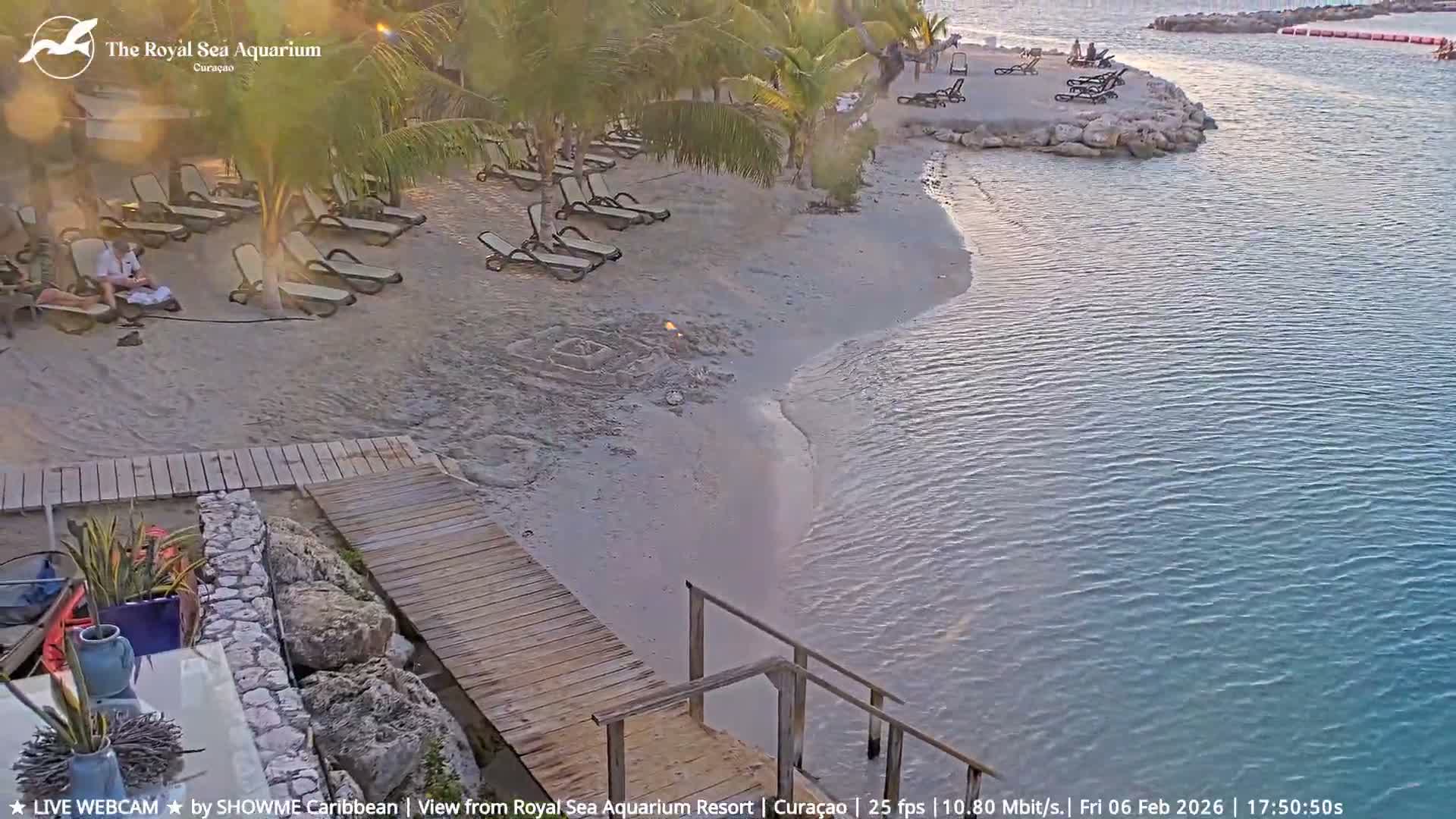 Willemstad, The Royal Sea Aquarium Resort Beach Live Cam - Willemstad, Curacao, Netherland 