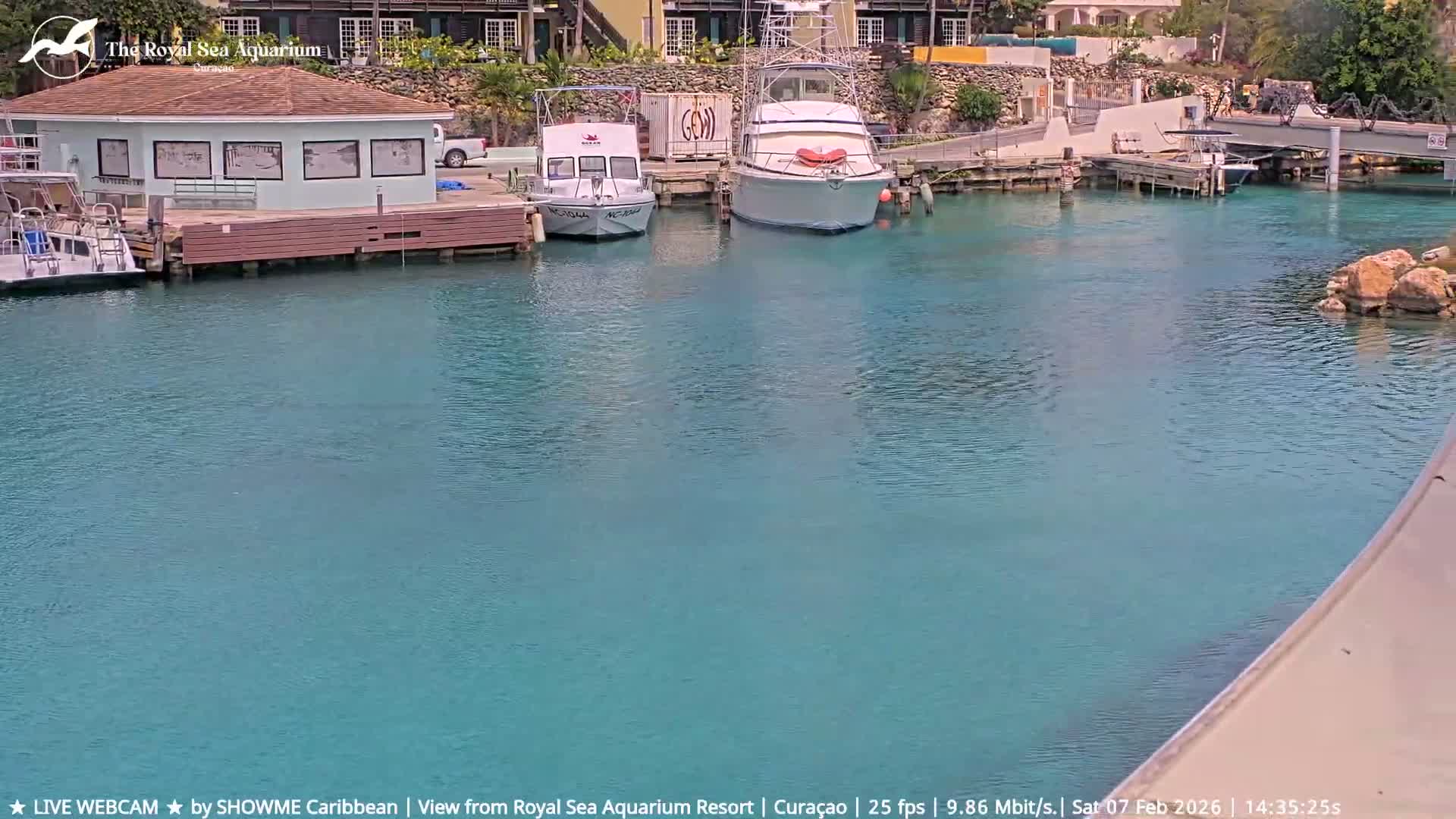 Willemstad, The Royal Sea Aquarium Resort Beach Live Cam - Willemstad, Curacao, Netherland 