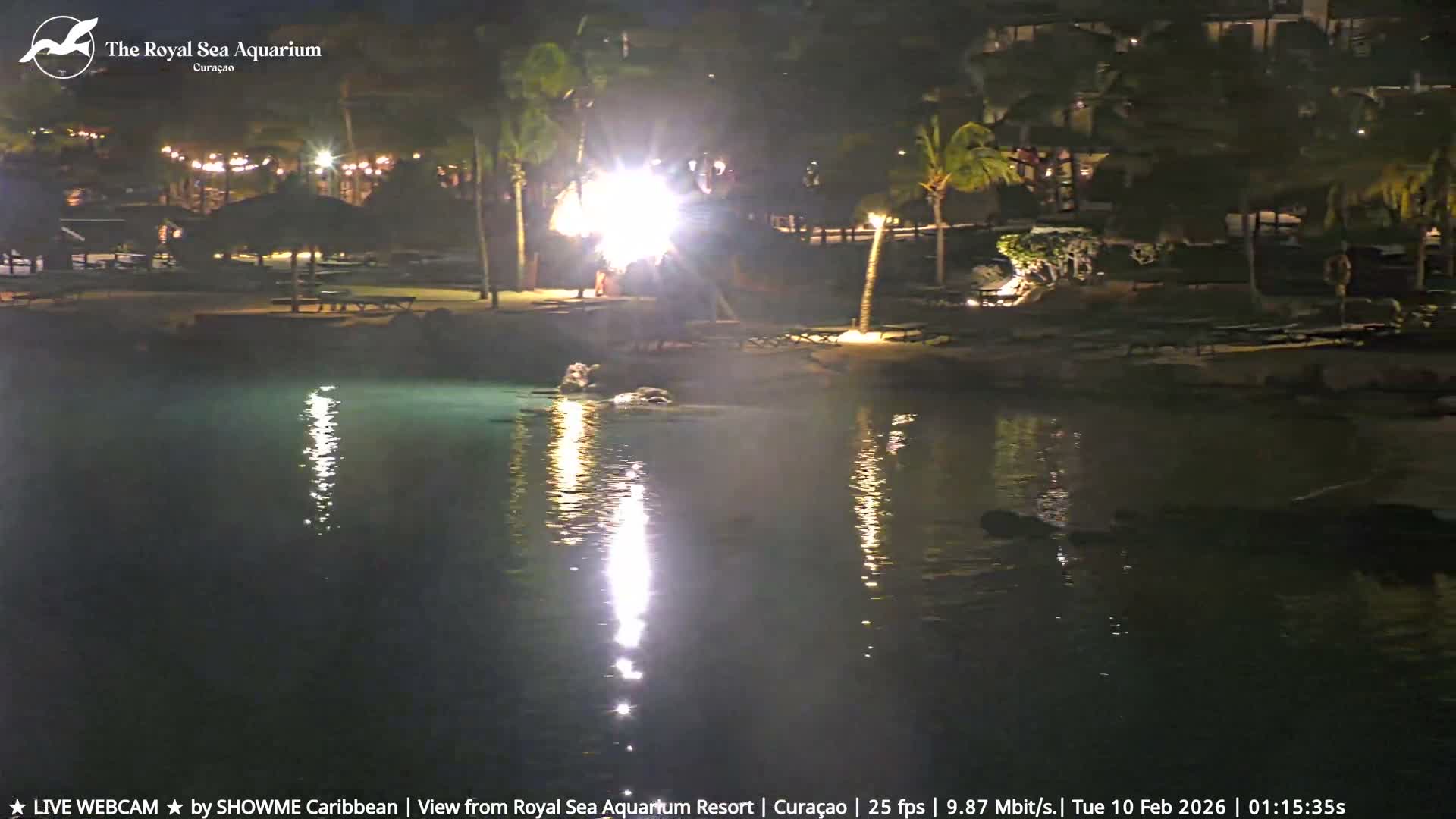Willemstad, The Royal Sea Aquarium Resort Beach Live Cam - Willemstad, Curacao, Netherland 