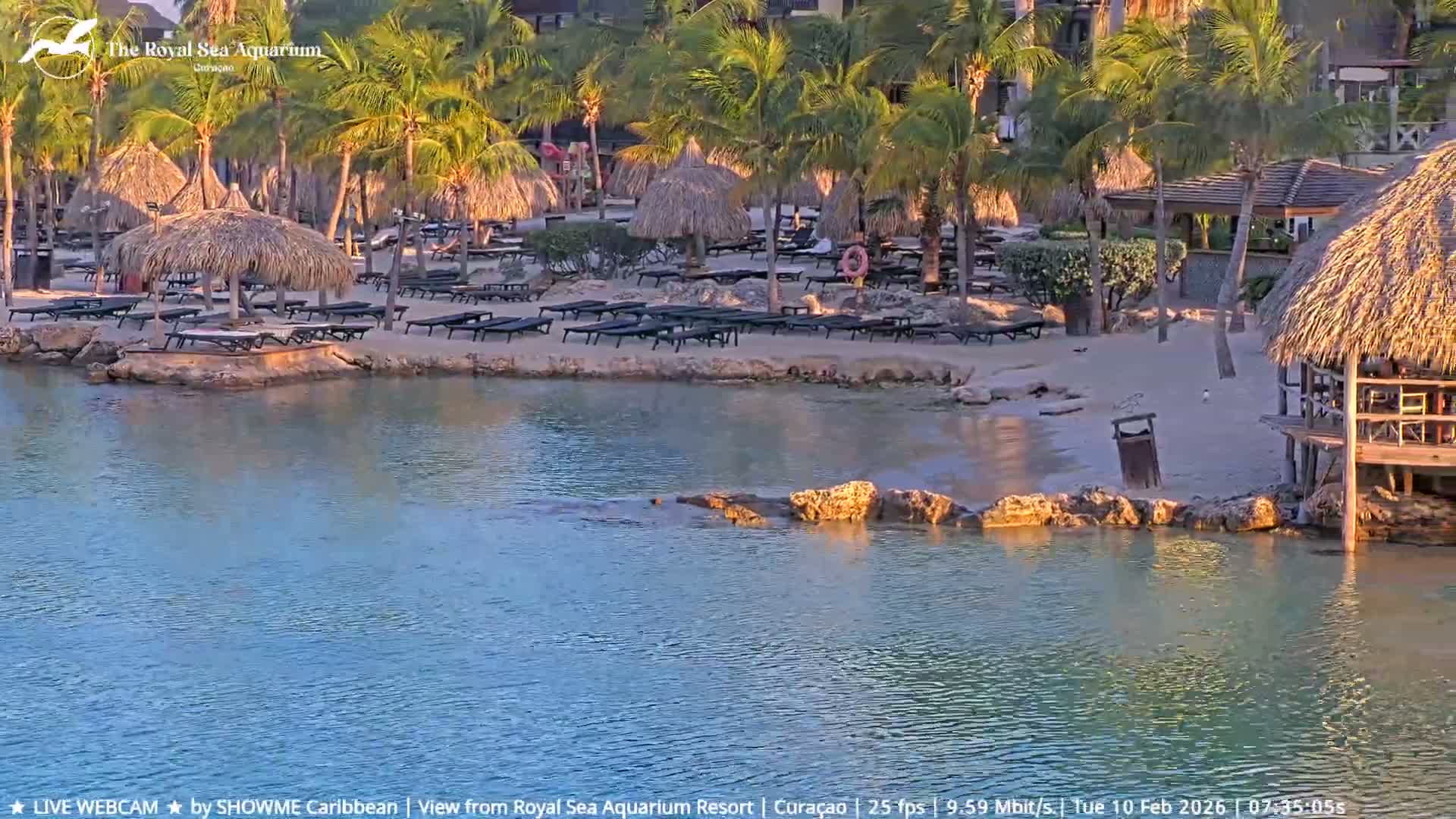 Willemstad, The Royal Sea Aquarium Resort Beach Live Cam - Willemstad, Curacao, Netherland 