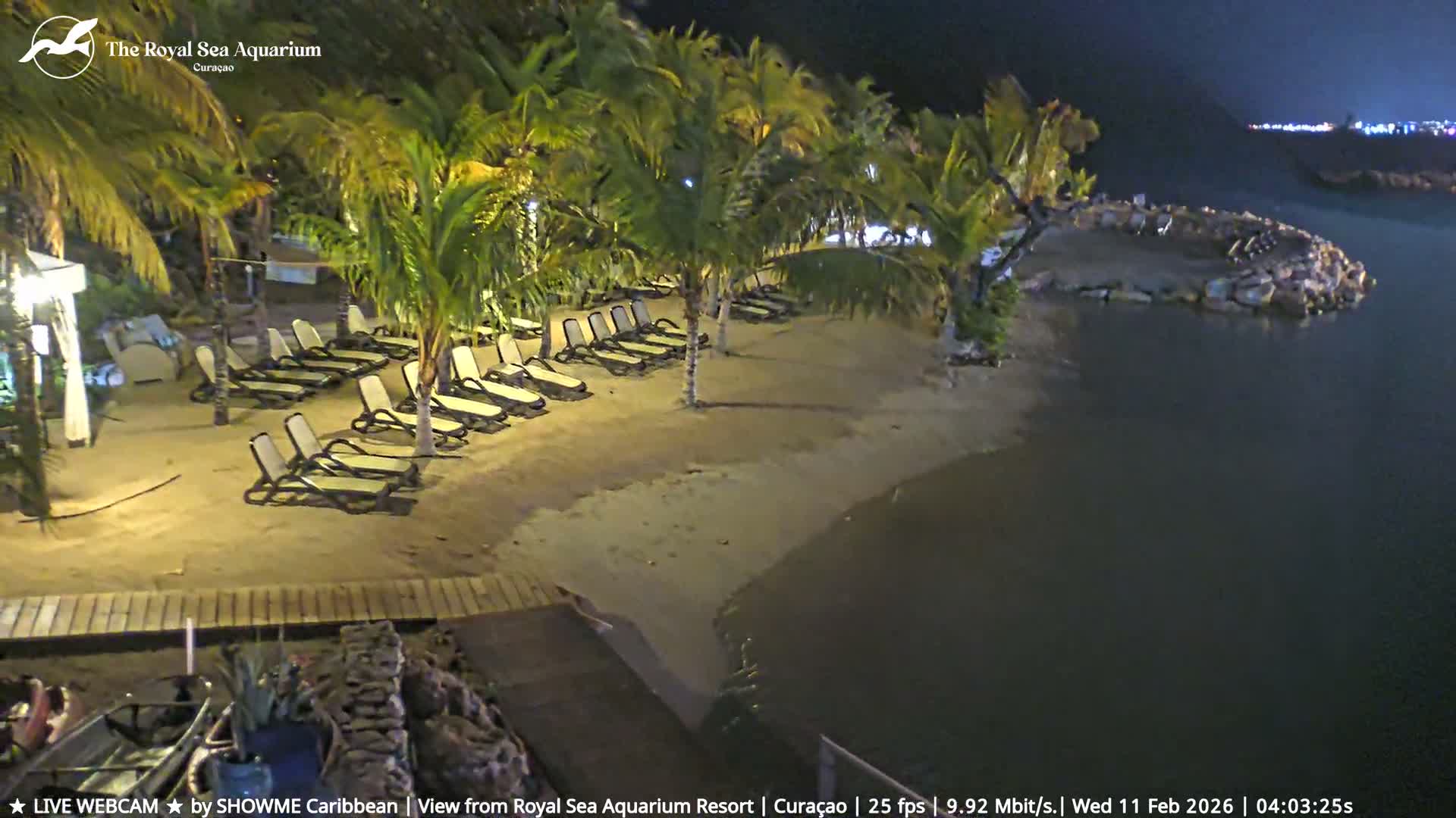 Willemstad, The Royal Sea Aquarium Resort Beach Live Cam - Willemstad, Curacao, Netherland 